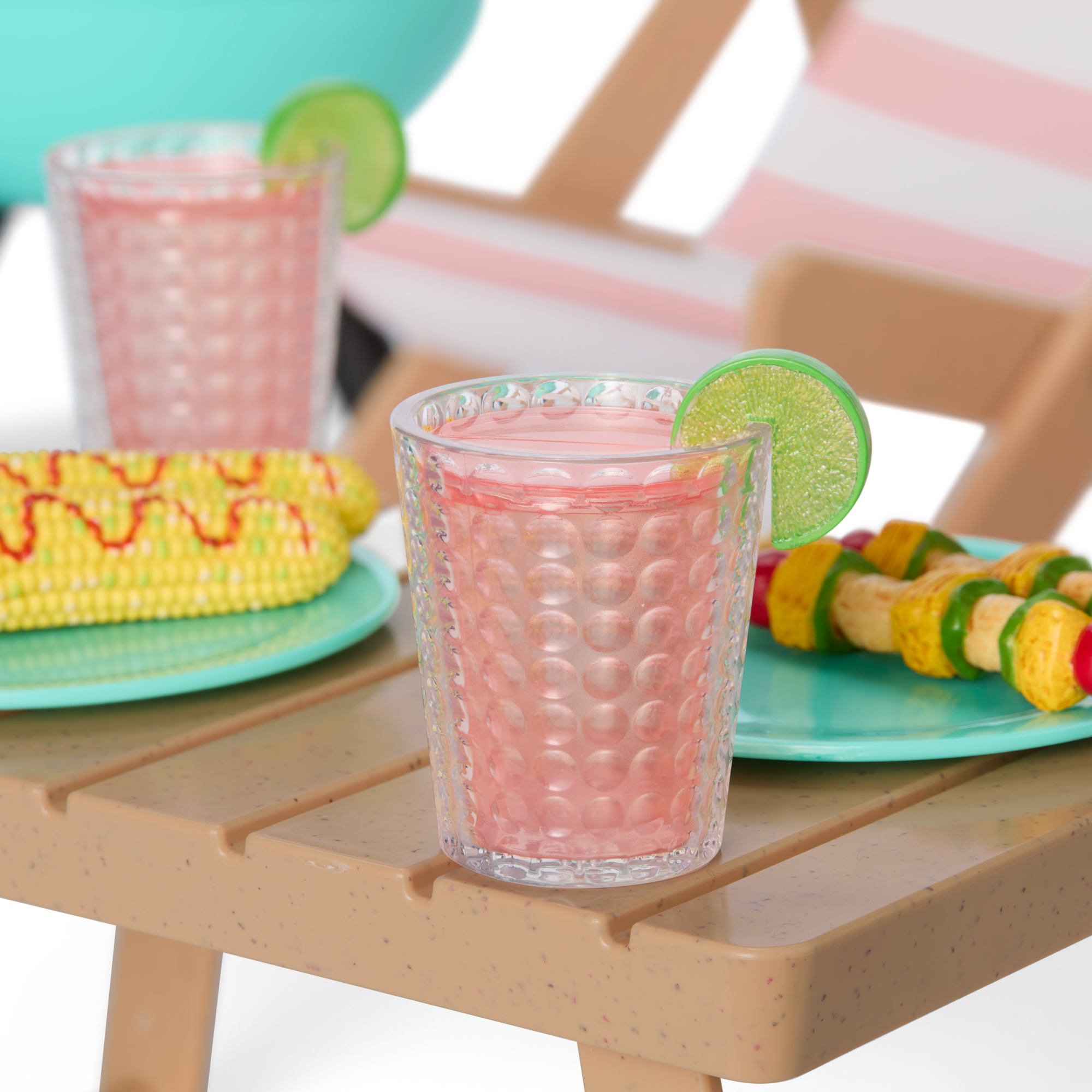 Raquel's Beach Chairs & Barbecue Set for 18-inch Dolls (Girl of the Year 2026) - Image 9