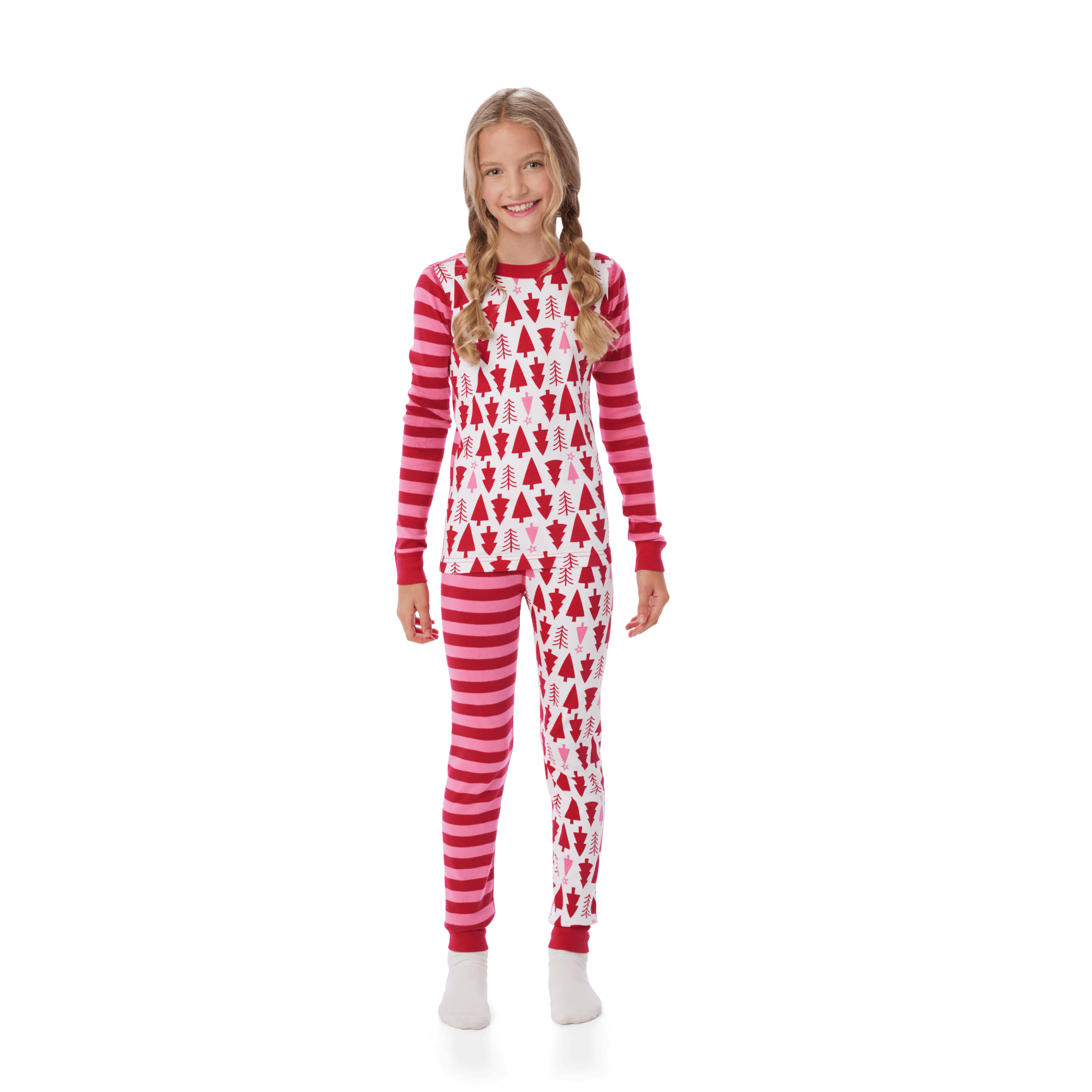 American Girl x Hanna Andersson Holiday Treetops Pajamas for Little Girls & Girls