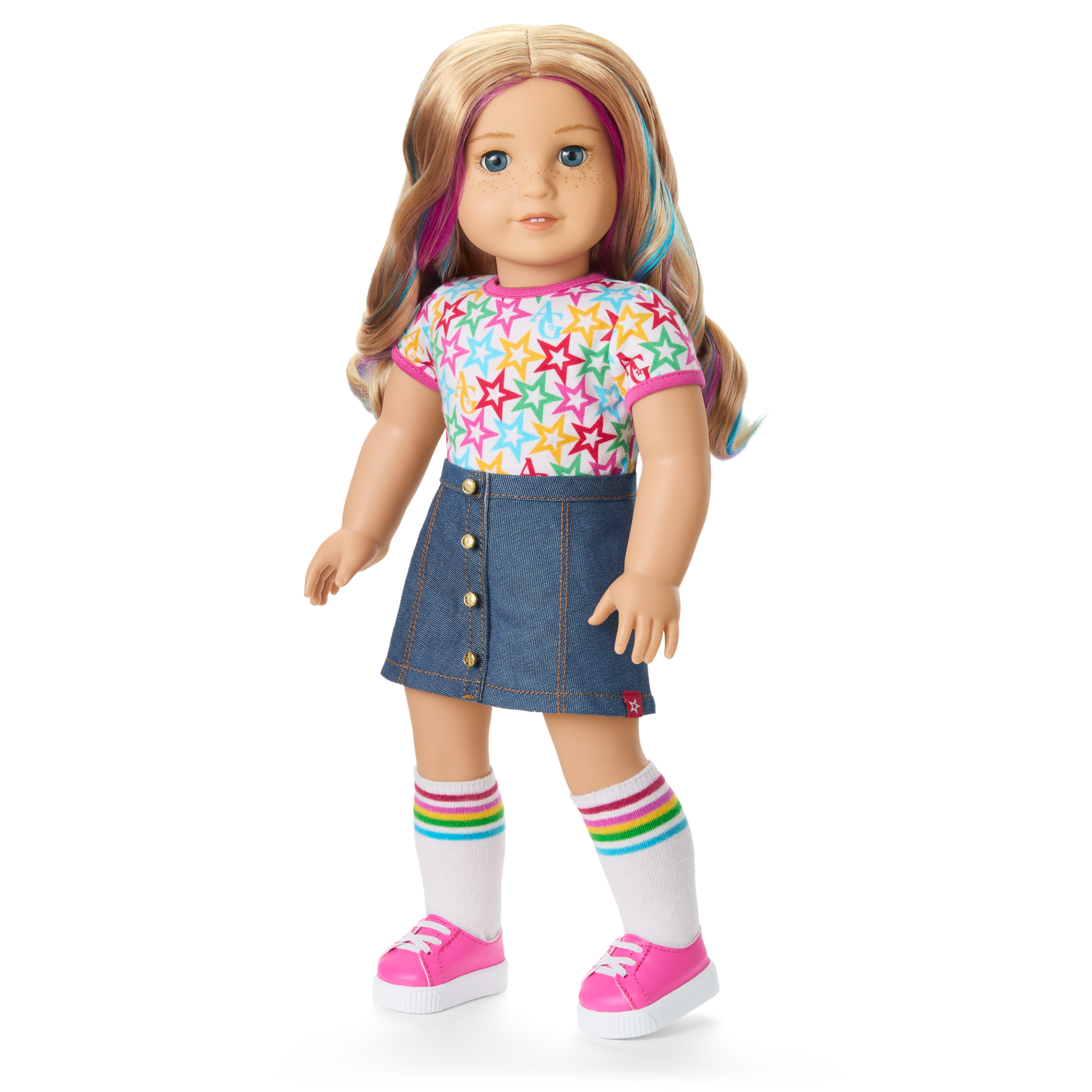 Truly Me 18-inch Doll #110 with wavy blonde hair - Image 6