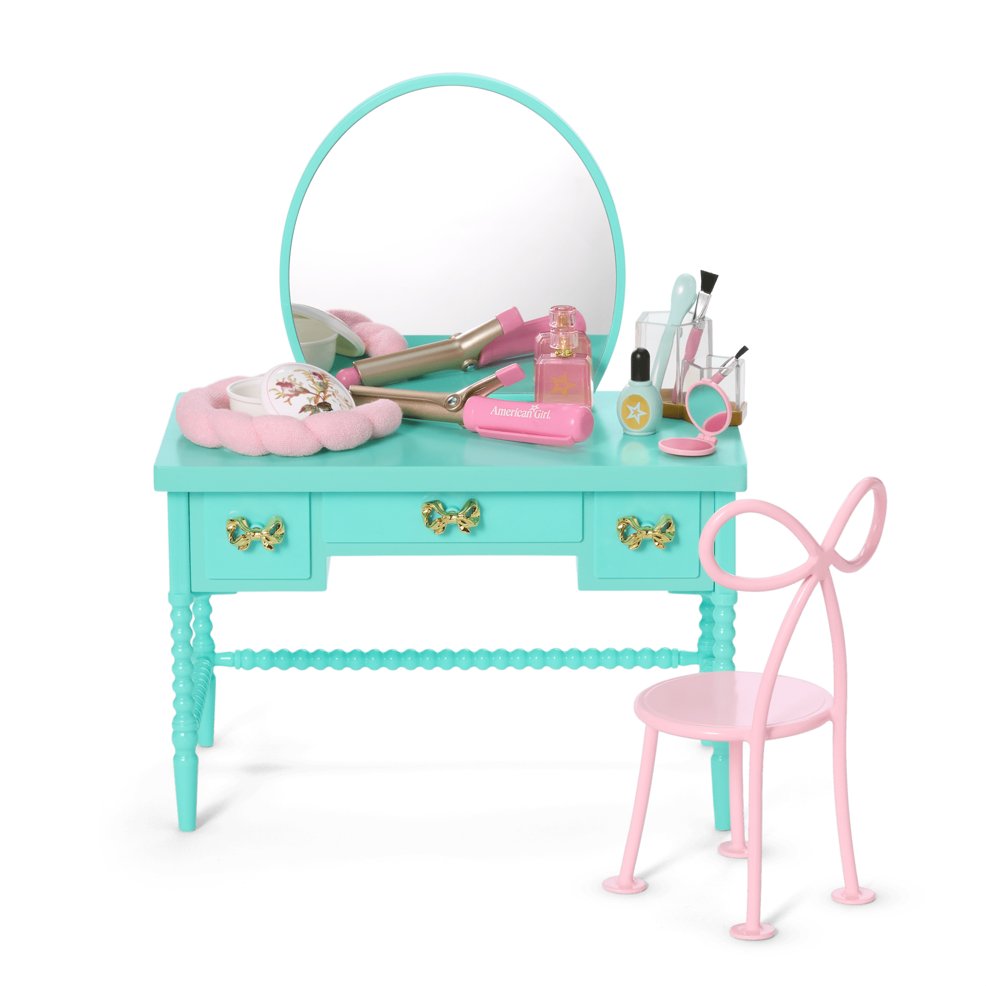 Raquel's Vintage Vanity for 18-inch Dolls (Girl of the Year 2026)