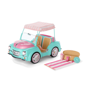 Raquel's Seaside Car for 18-inch Dolls (Girl of the Year 2026)