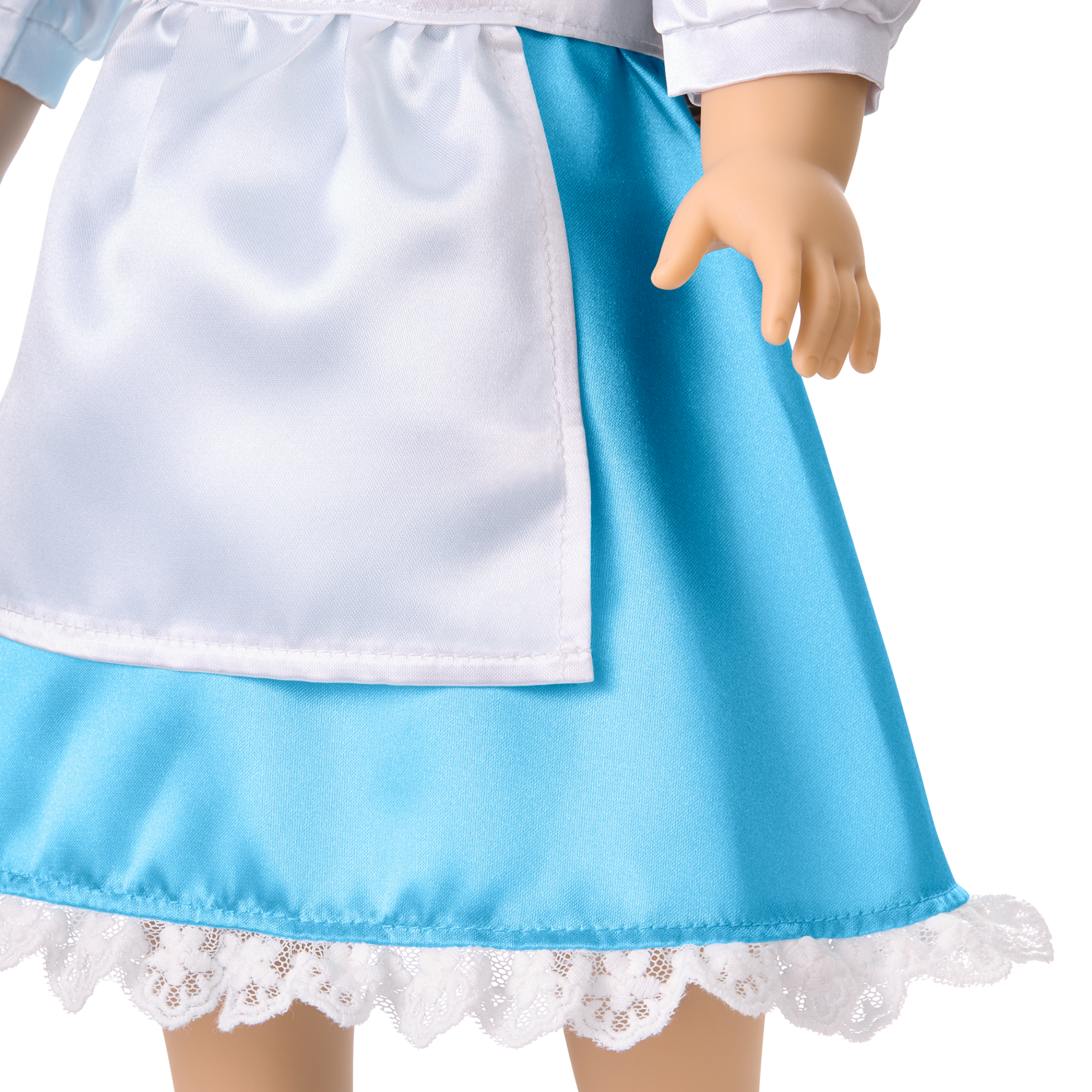 American Girl Disney Princess Belle Blue Dress. Mrs. Potts. Chip & Accessories for 18-inch Dolls - Image 6