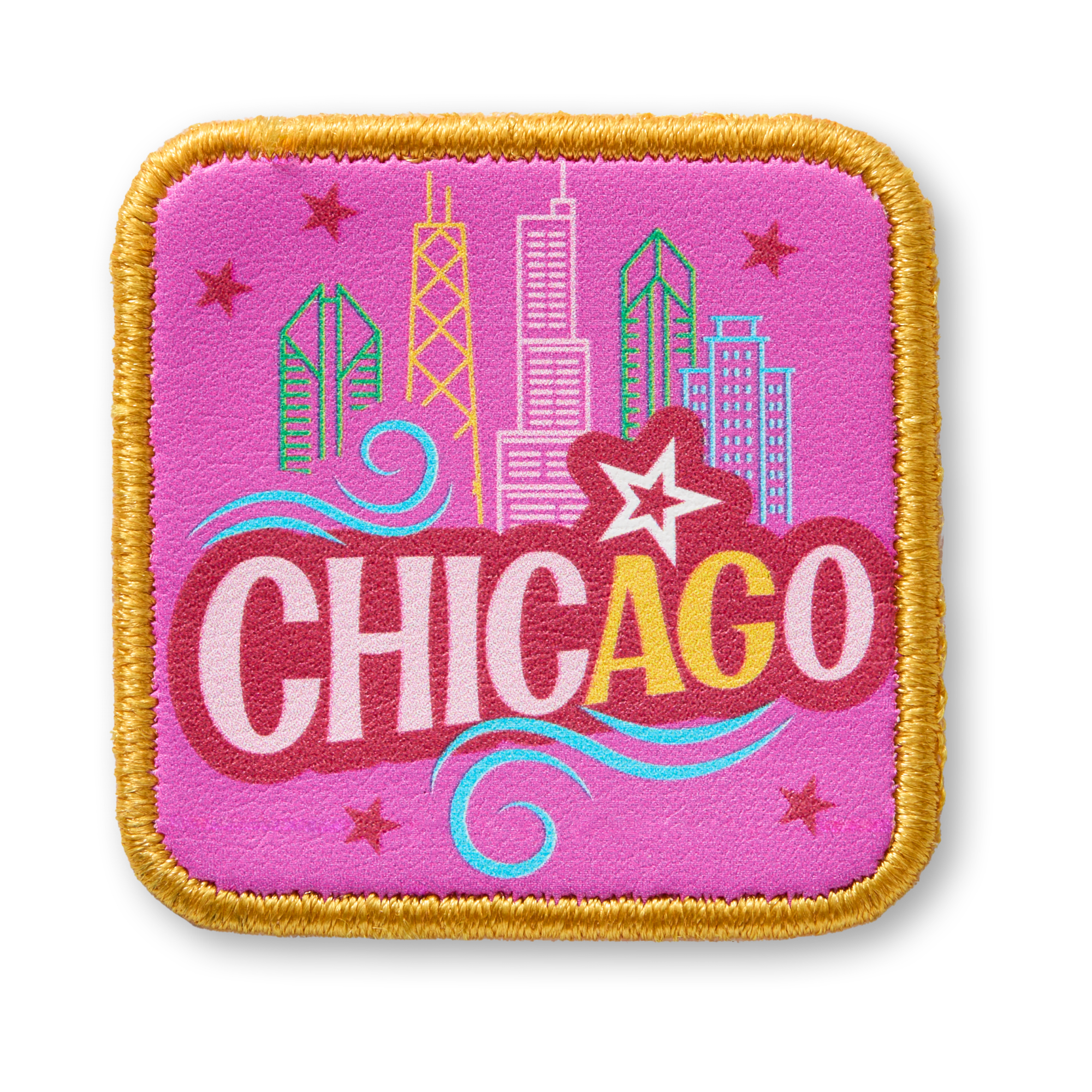 AG Chicago Stick-On Patch