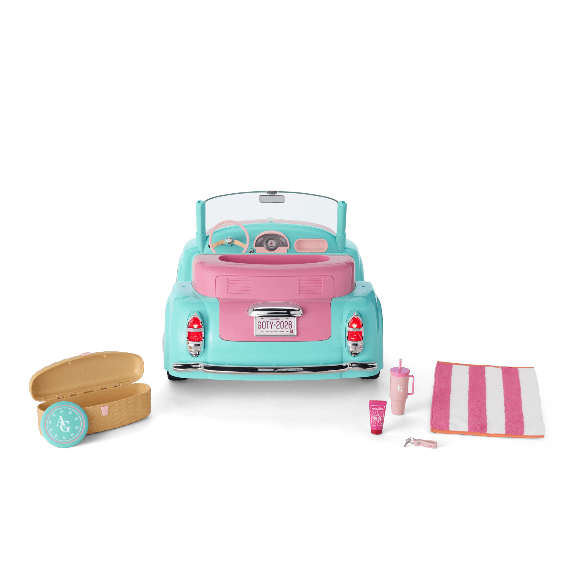 Raquel's Seaside Car for 18-inch Dolls (Girl of the Year 2026) - Image 5