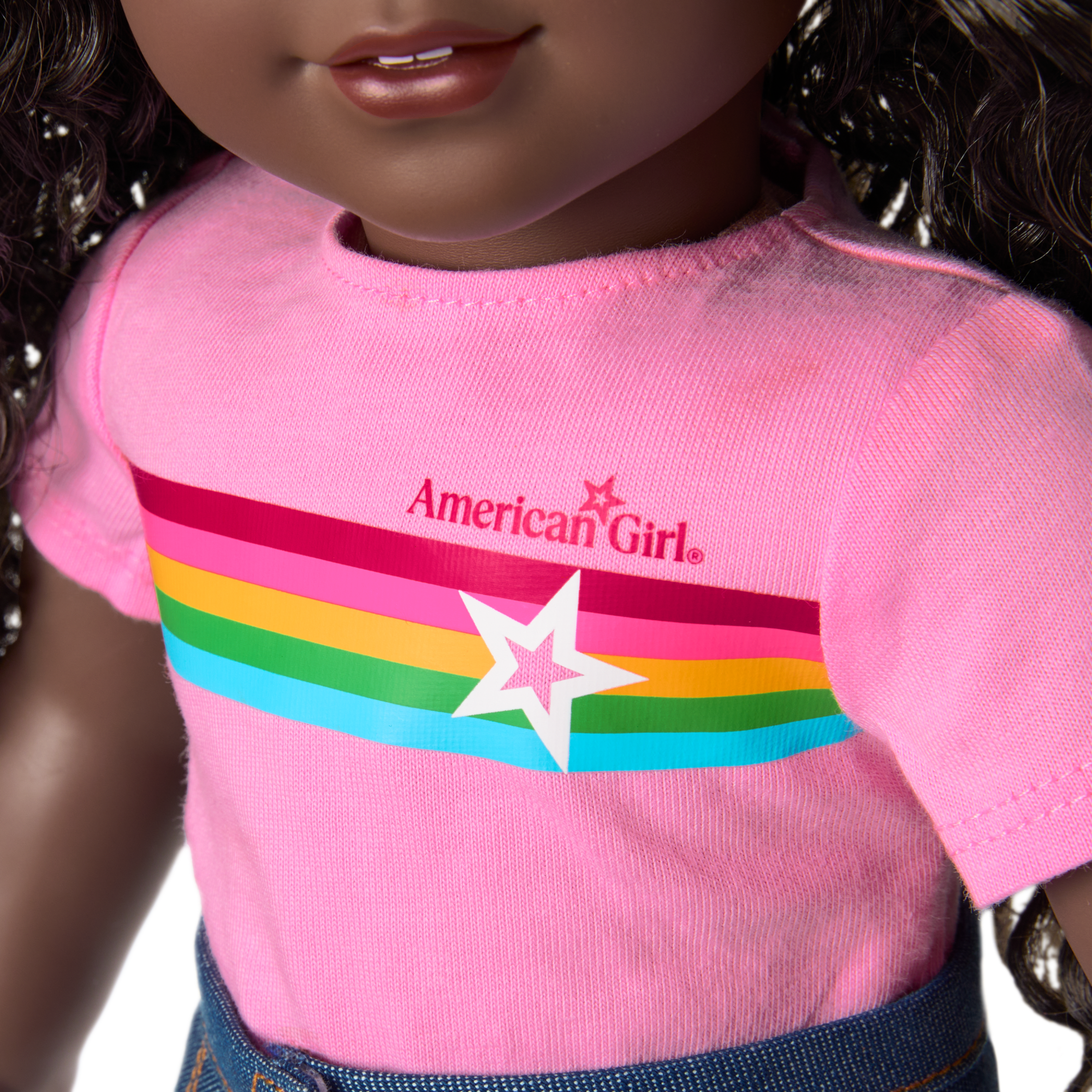 Truly Me 18-inch Doll #127 with curly dark-brown hair - Image 11