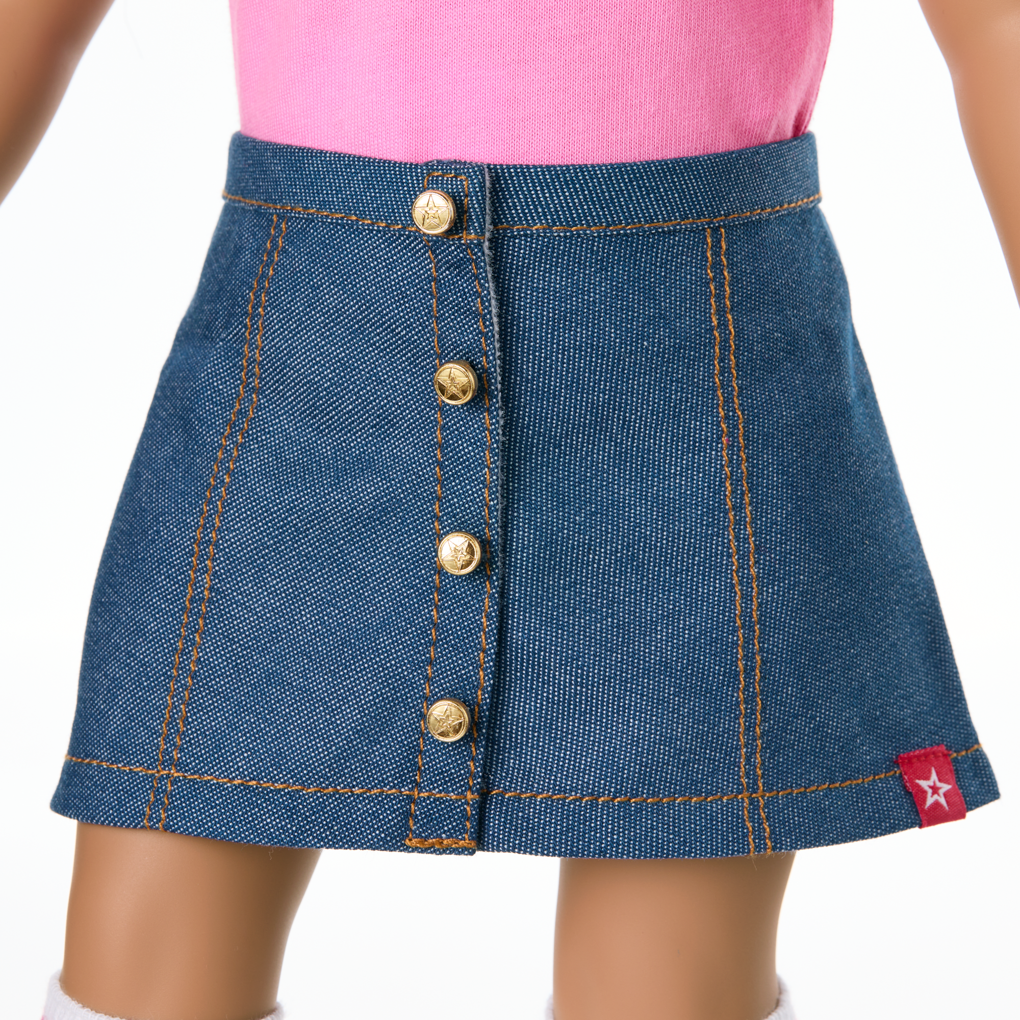 Truly Me 18-inch Doll #132 with curly dark-brown hair - Image 8