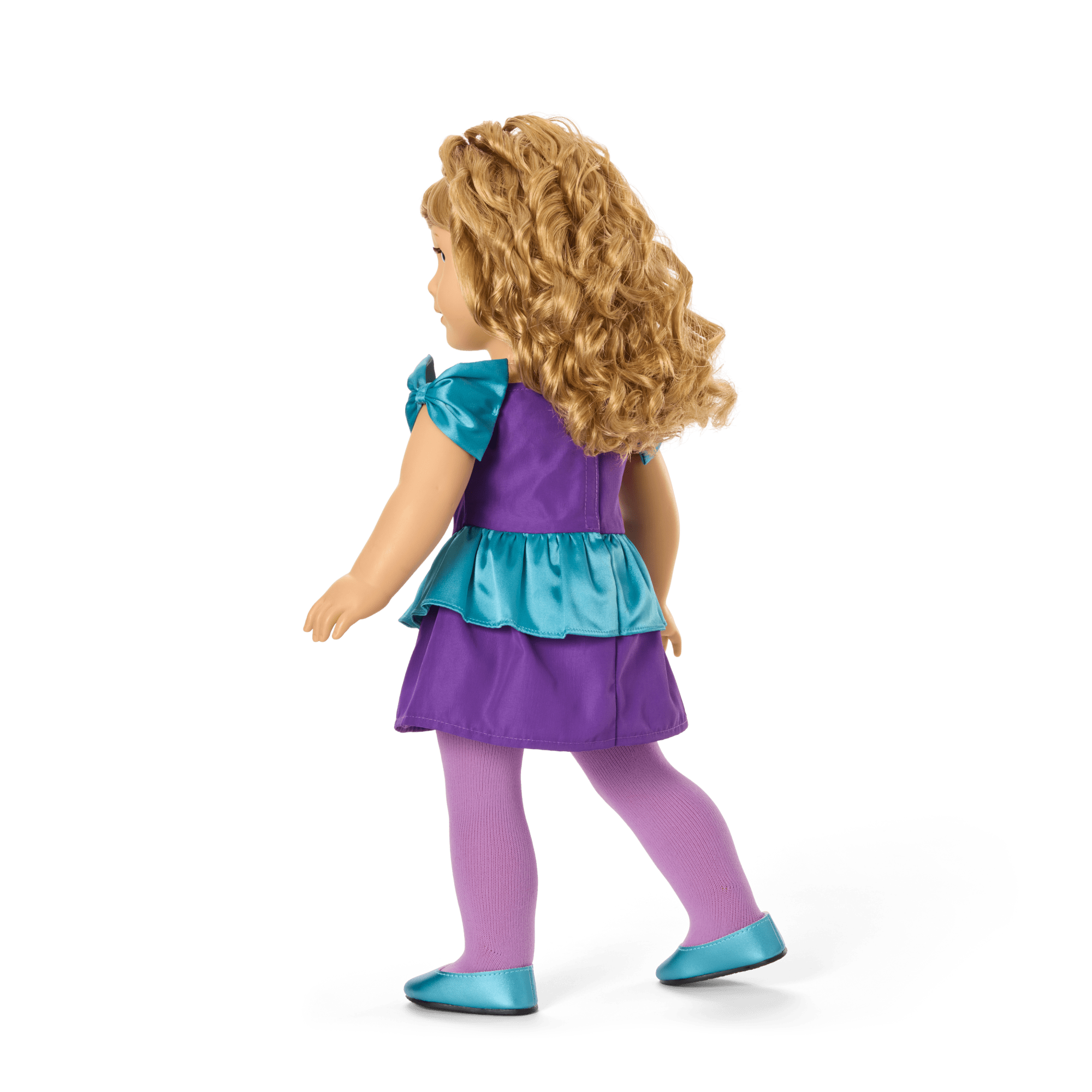 Courtney's Bow-dacious Party Dress for 18-inch Dolls (Historical Characters) - Image 3
