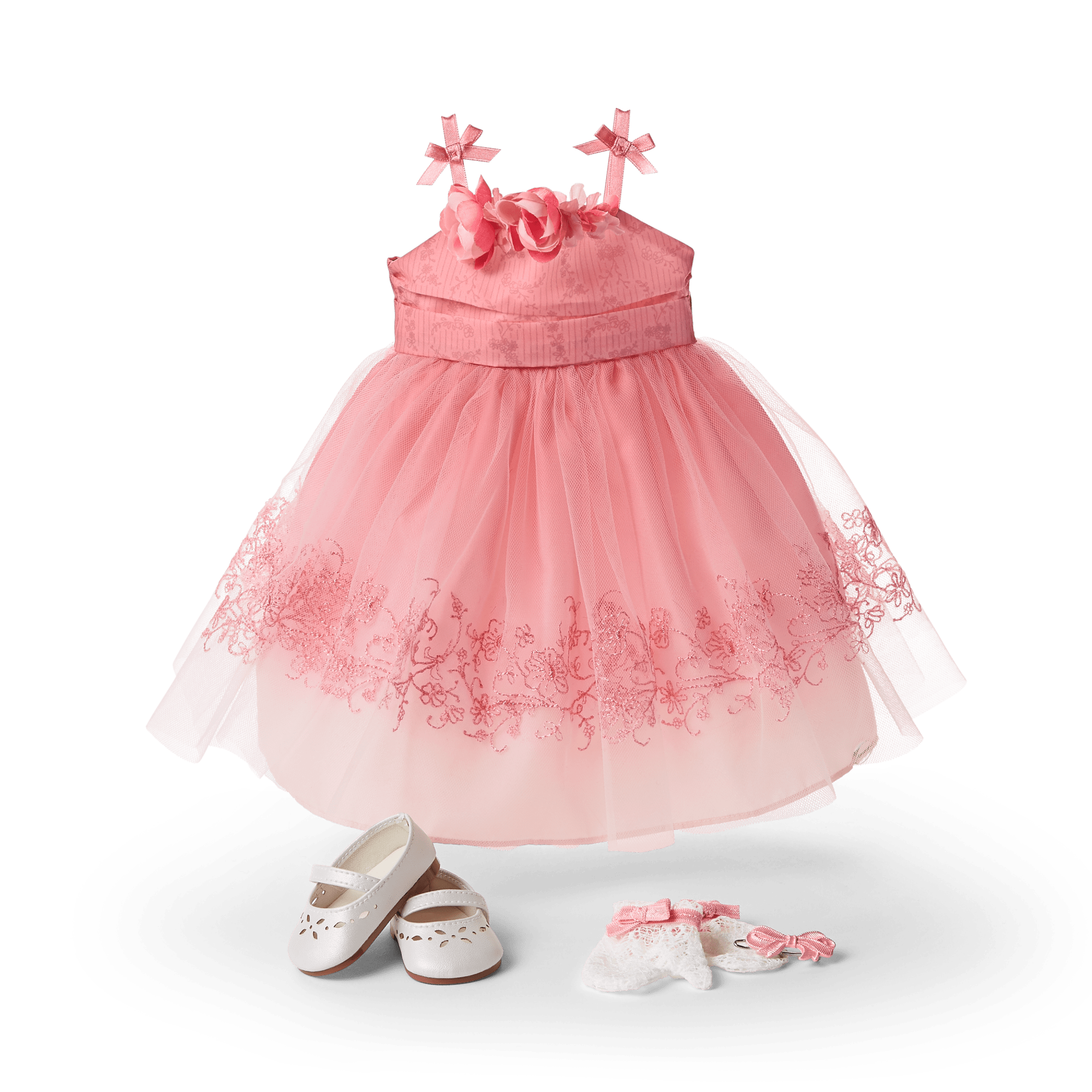 Maryellen's Pretty Pink Dress for 18-inch Dolls (Historical Characters) - Image 3