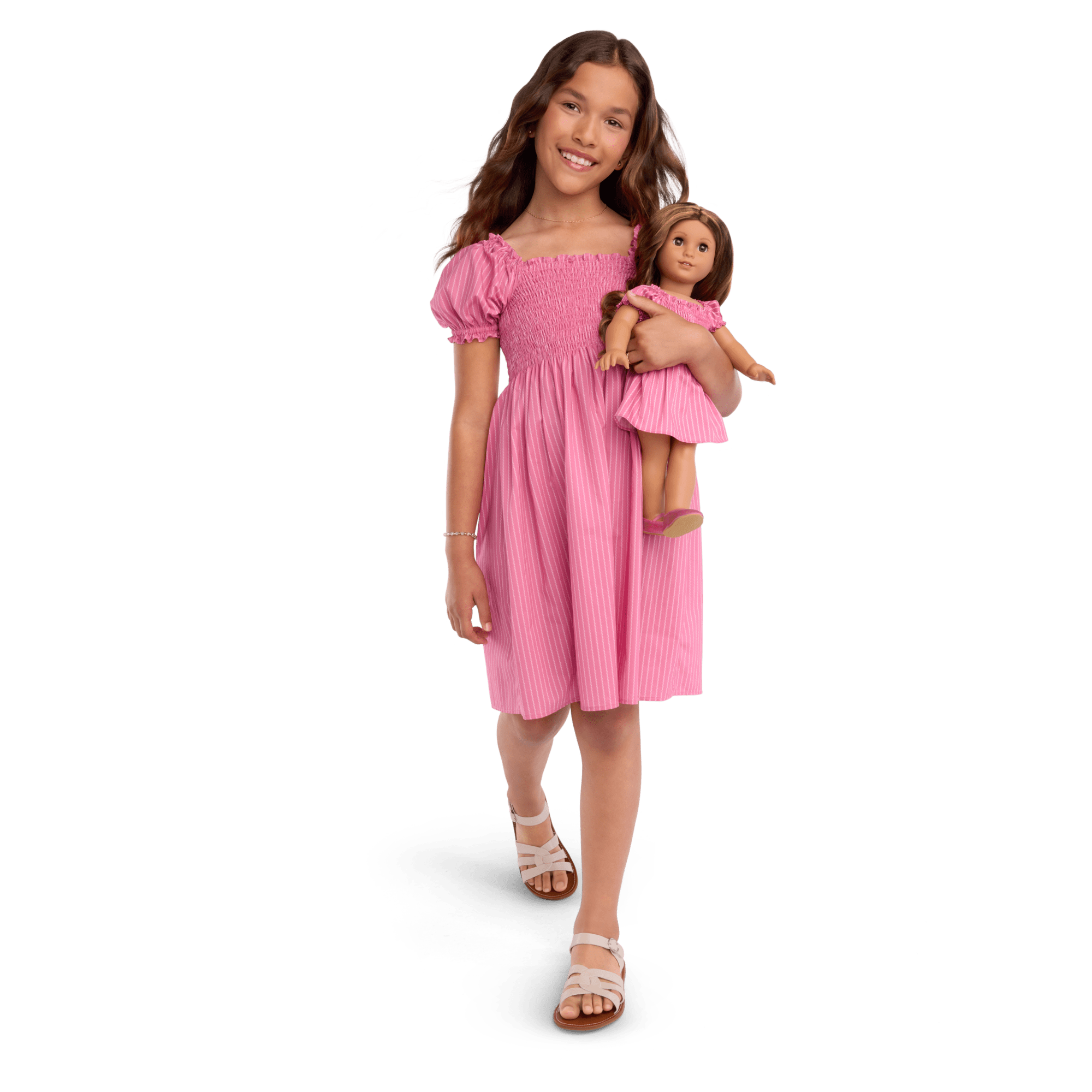 American Girl x Hill House Home Athena Nap Dress for Girls & 18-inch Dolls (Addy Print)