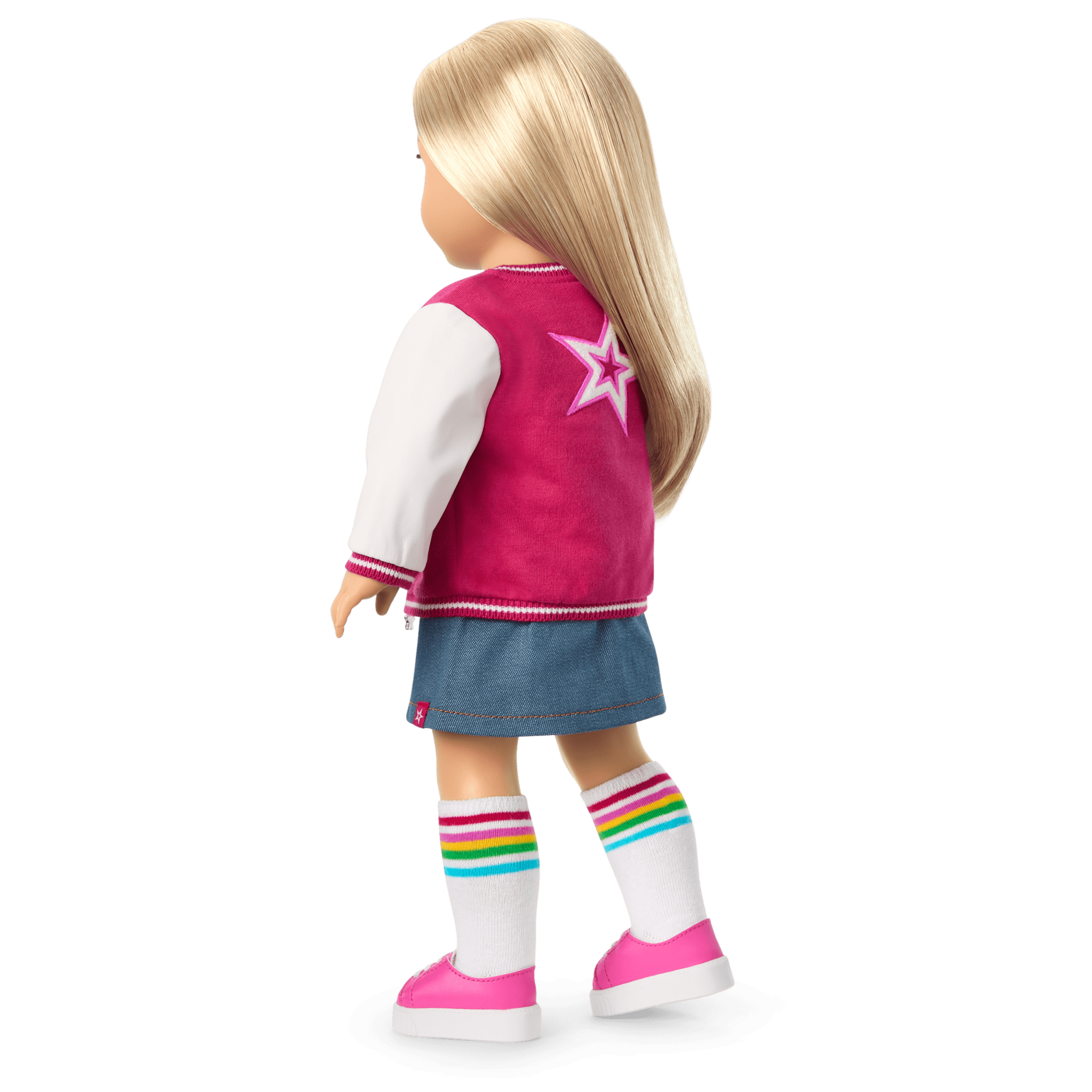 Truly Me 18-inch Doll #100 with straight layered blonde hair - Image 3