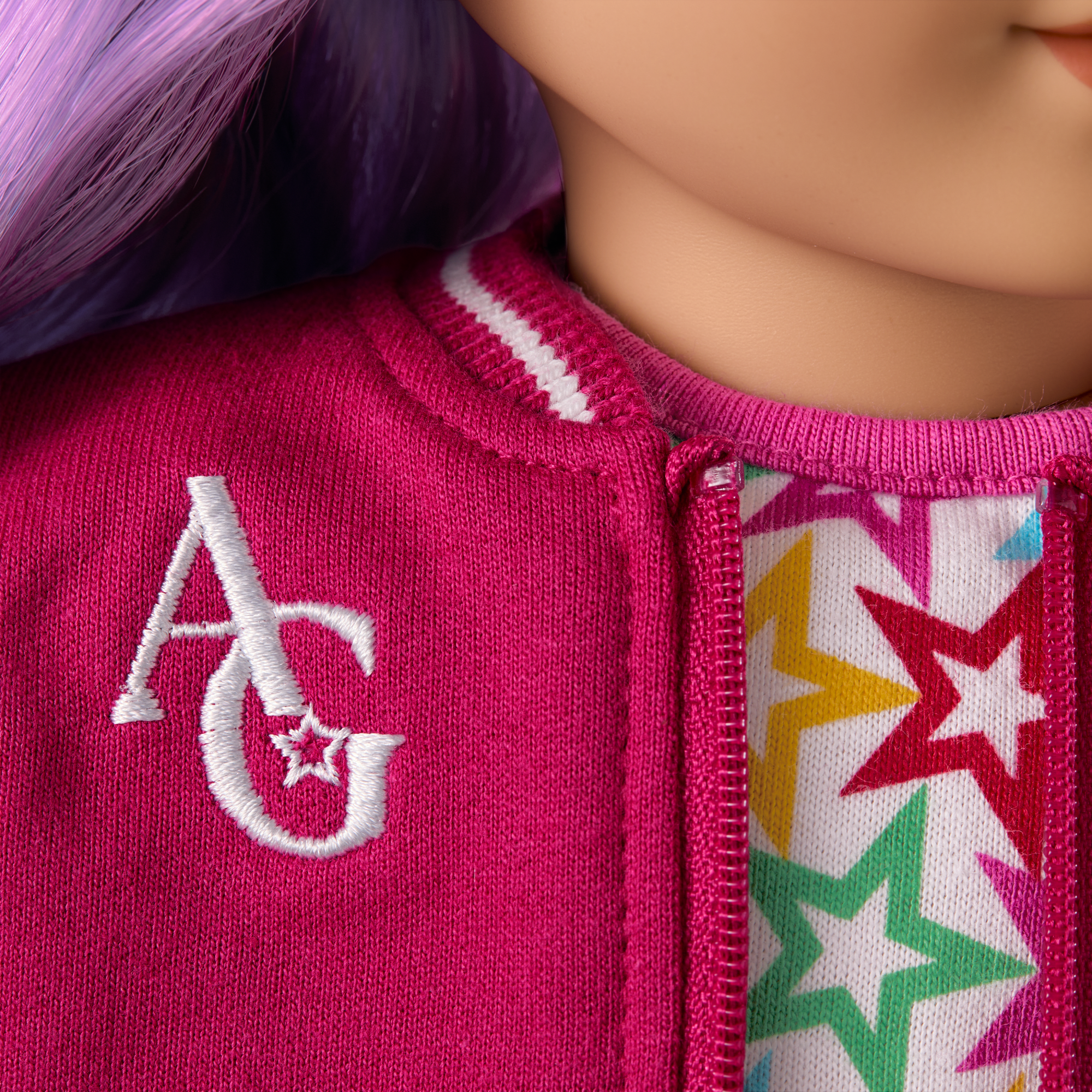 Truly Me 18-inch Doll #116 with wavy purple-and-pink hair - Image 12