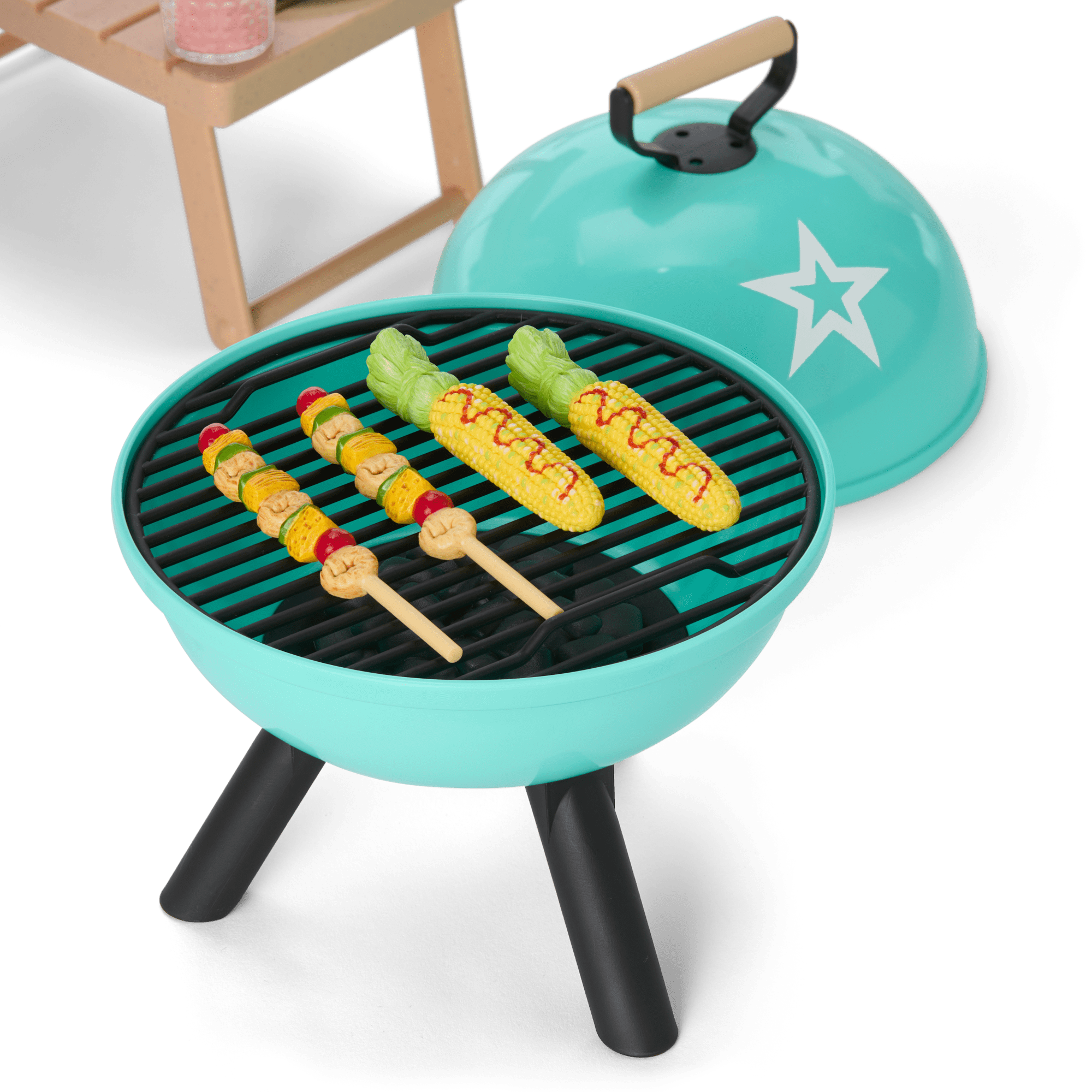 Raquel's Beach Chairs & Barbecue Set for 18-inch Dolls (Girl of the Year 2026) - Image 7