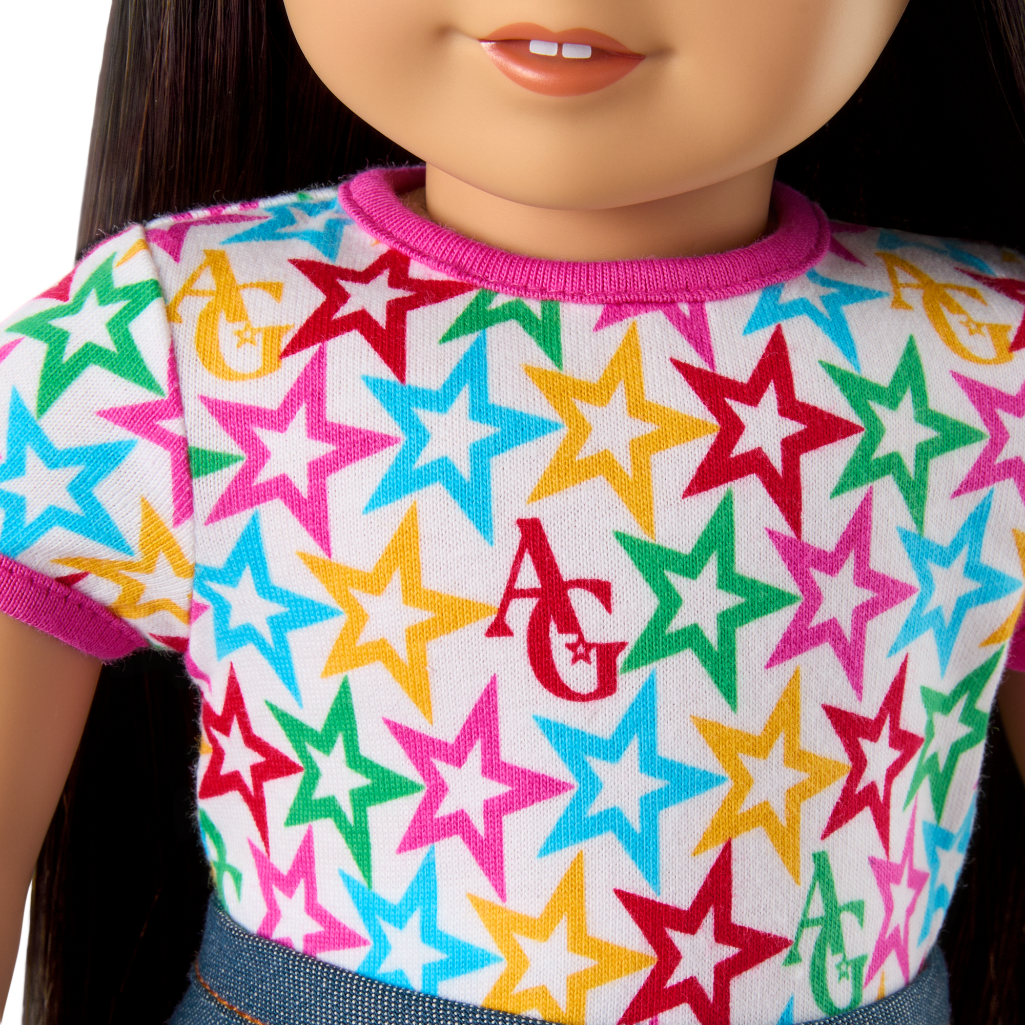 Truly Me 18-inch Doll #130 with straight black-brown hair - Image 7