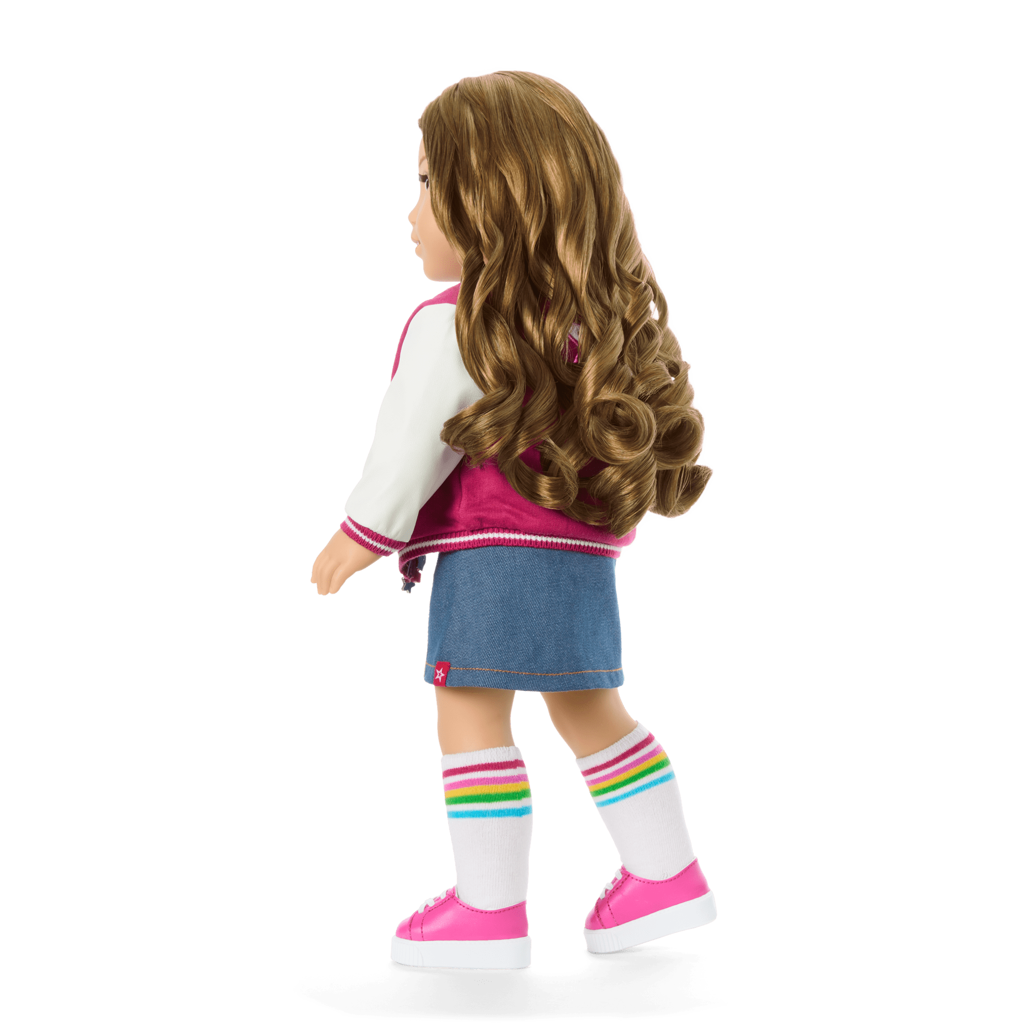 Truly Me 18-inch Doll #118 with curly caramel hair - Image 3
