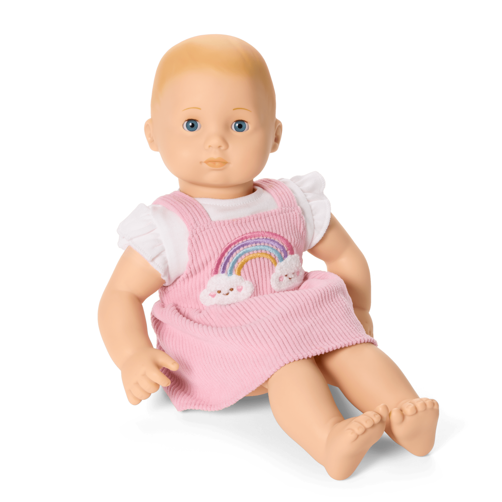 Rainbow Corduroy Outfit for Bitty Baby Dolls - Image 2
