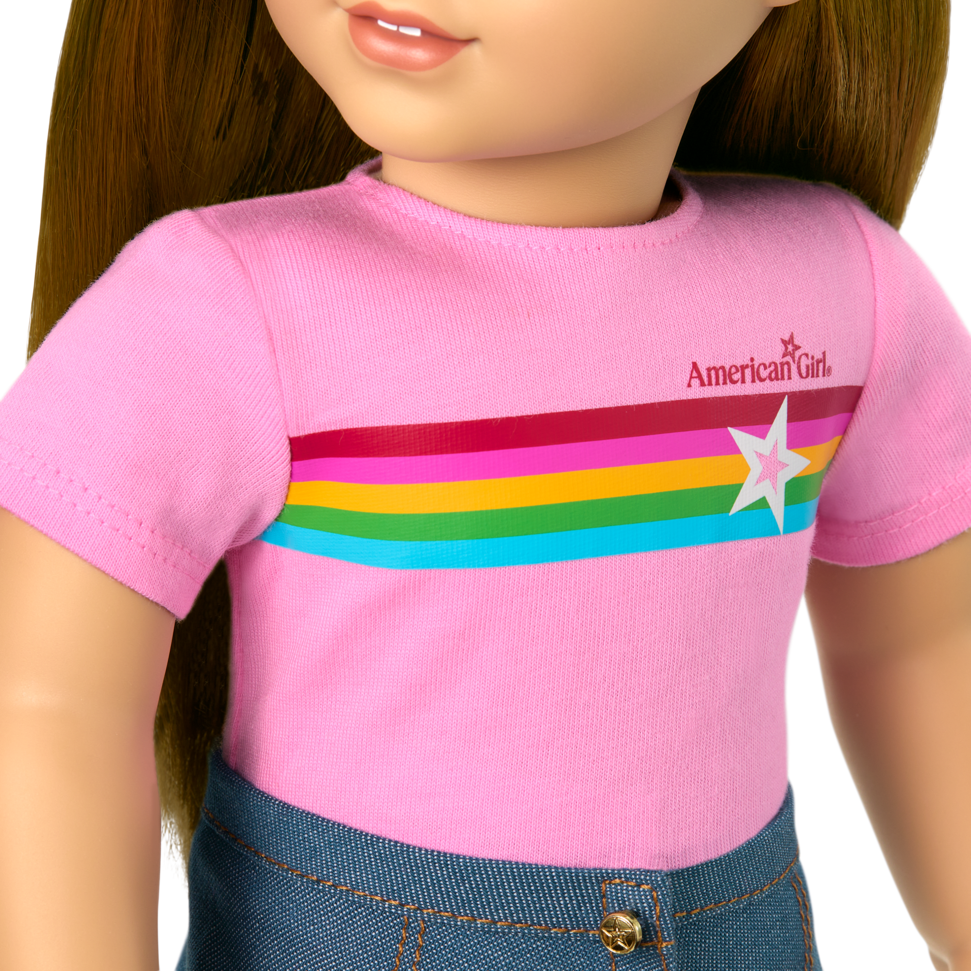 Truly Me 18-inch Doll #107 with straight brown hair - Image 11