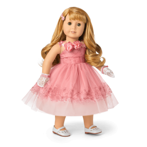 Maryellen's Pretty Pink Dress for 18-inch Dolls (Historical Characters)