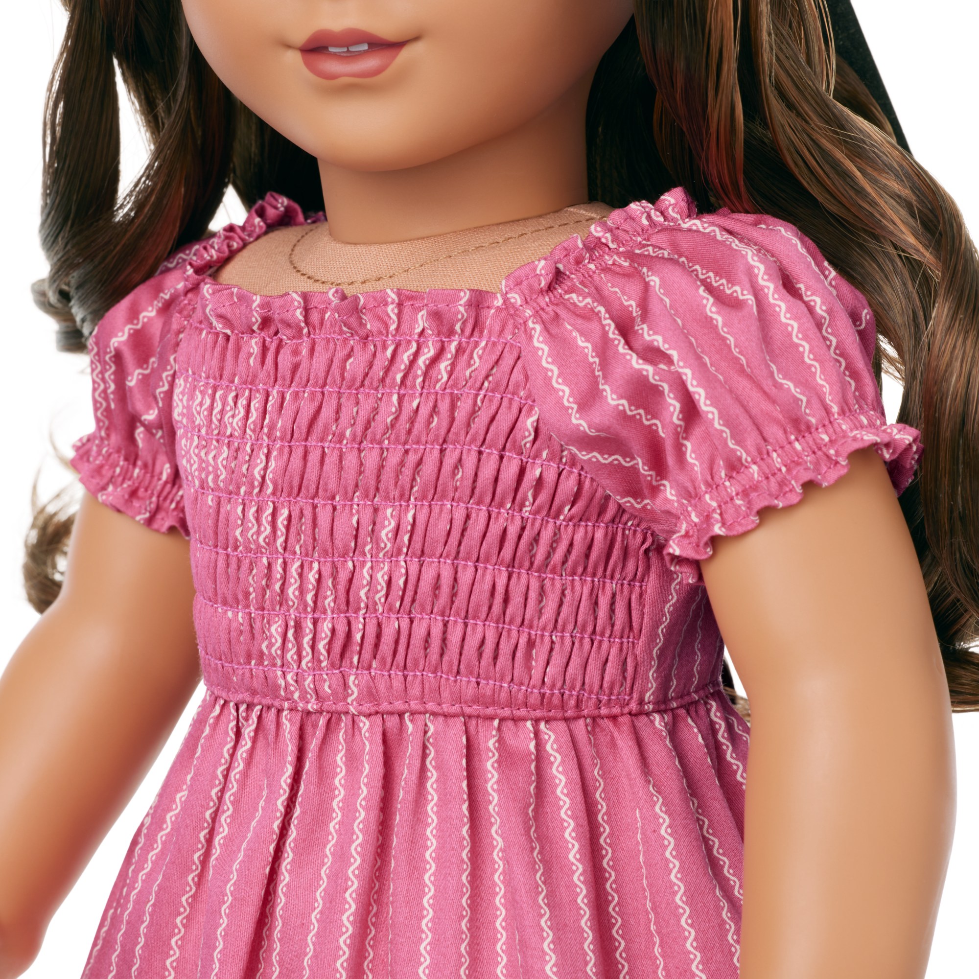 American Girl x Hill House Home Athena Nap Dress for 18-inch Dolls (Addy Print) - Image 4