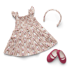 American Girl x Hill House Home Ellie Nap Dress for 18-inch Dolls (Felicity Print)