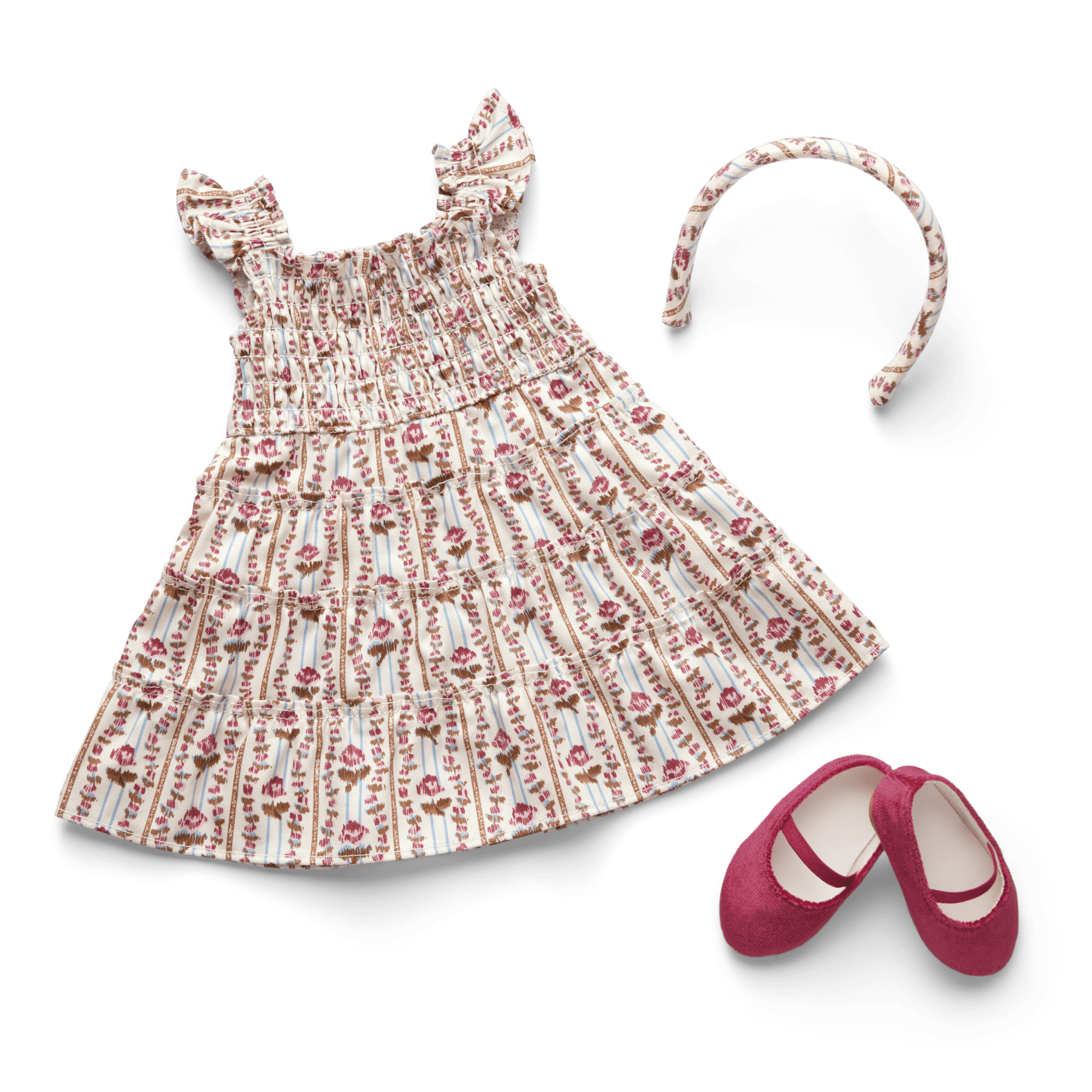 American Girl x Hill House Home Ellie Nap Dress for 18-inch Dolls (Felicity Print)