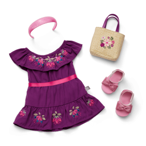 Raquel's Beach Party Dress for 18-inch Dolls (Girl of the Year 2026)