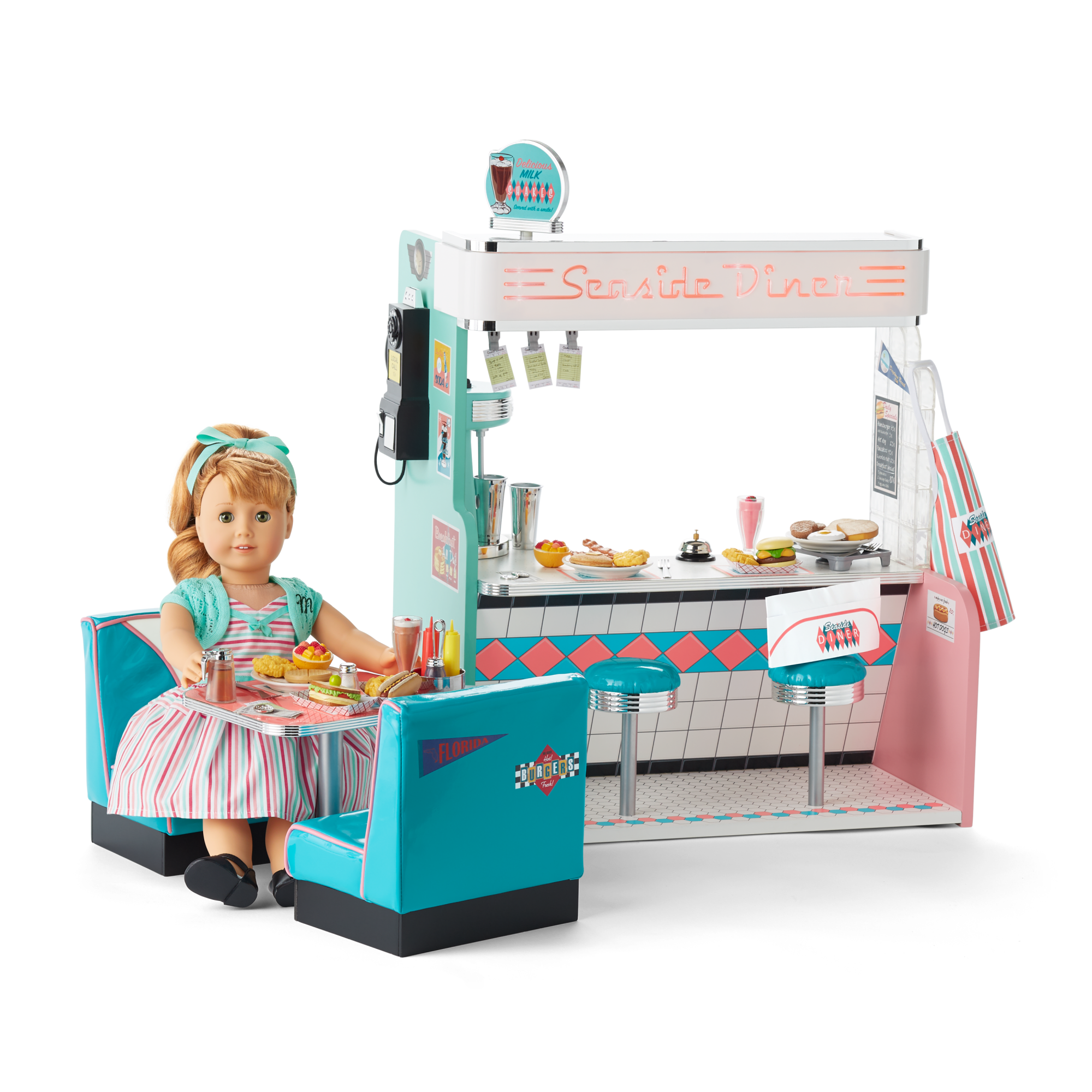 Maryellen's Seaside Diner for 18-inch Dolls (Historical Characters) - Image 2