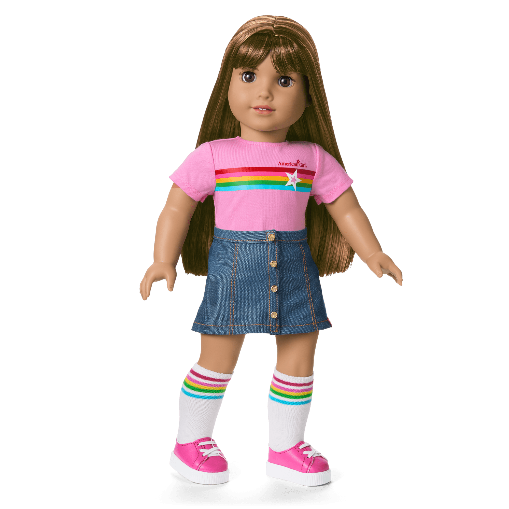 Truly Me 18-inch Doll #122 with straight dark-brown hair - Image 10