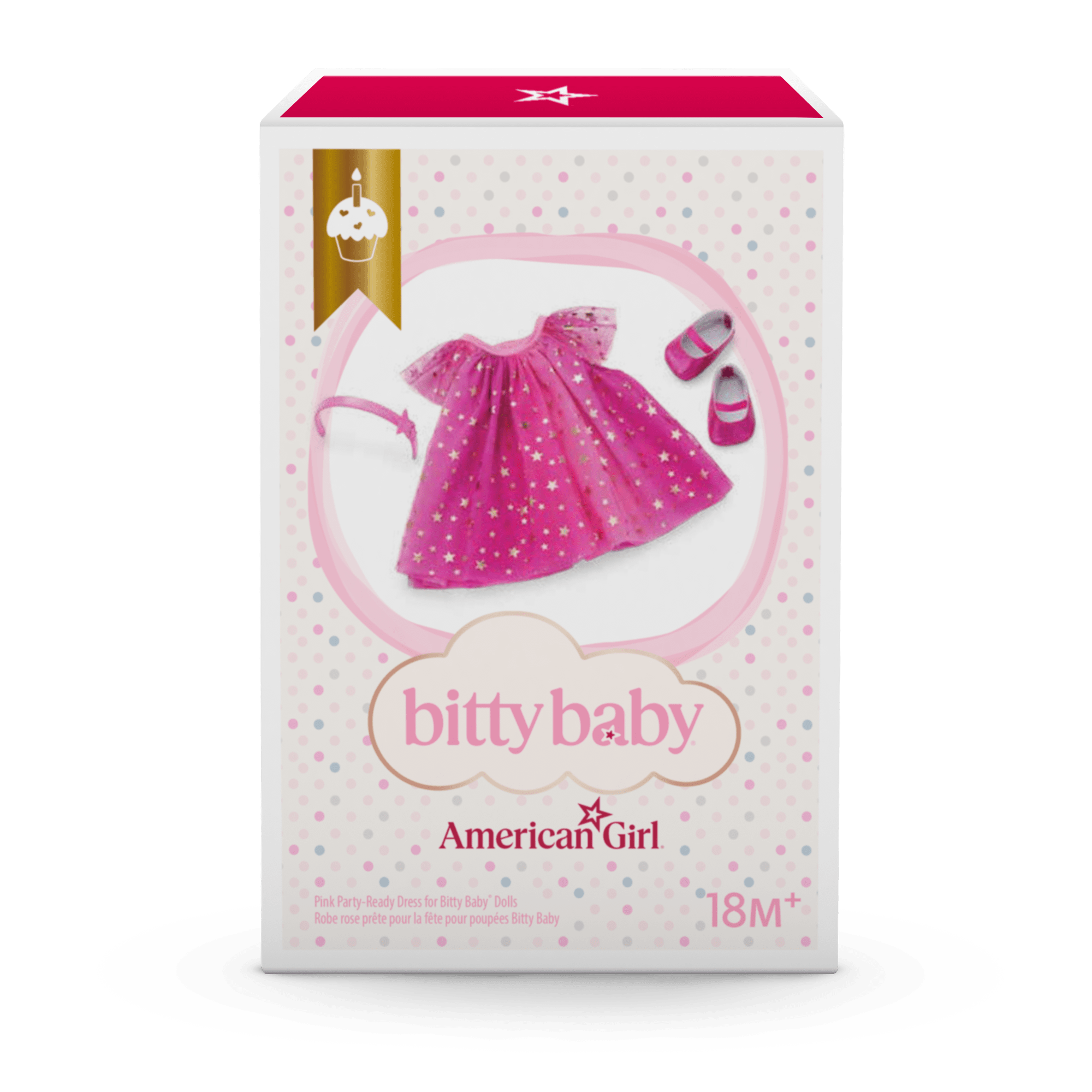 Pink Party-Ready Dresses for Little Girls & Bitty Baby Dolls - Image 10