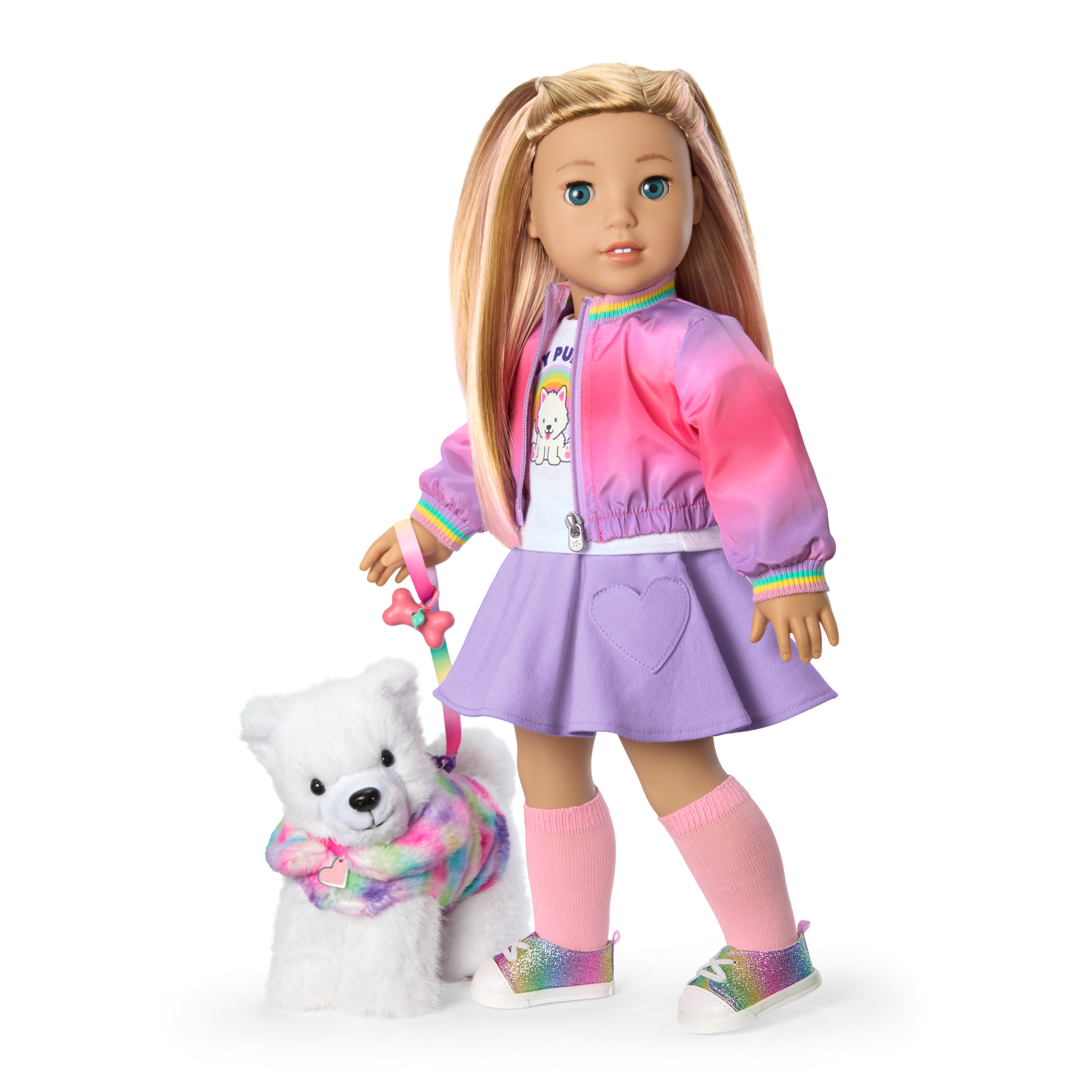 Summer's Waggy Pup Tails Outfit for 18-inch Dolls (Girl of the Year 2025) - Image 10