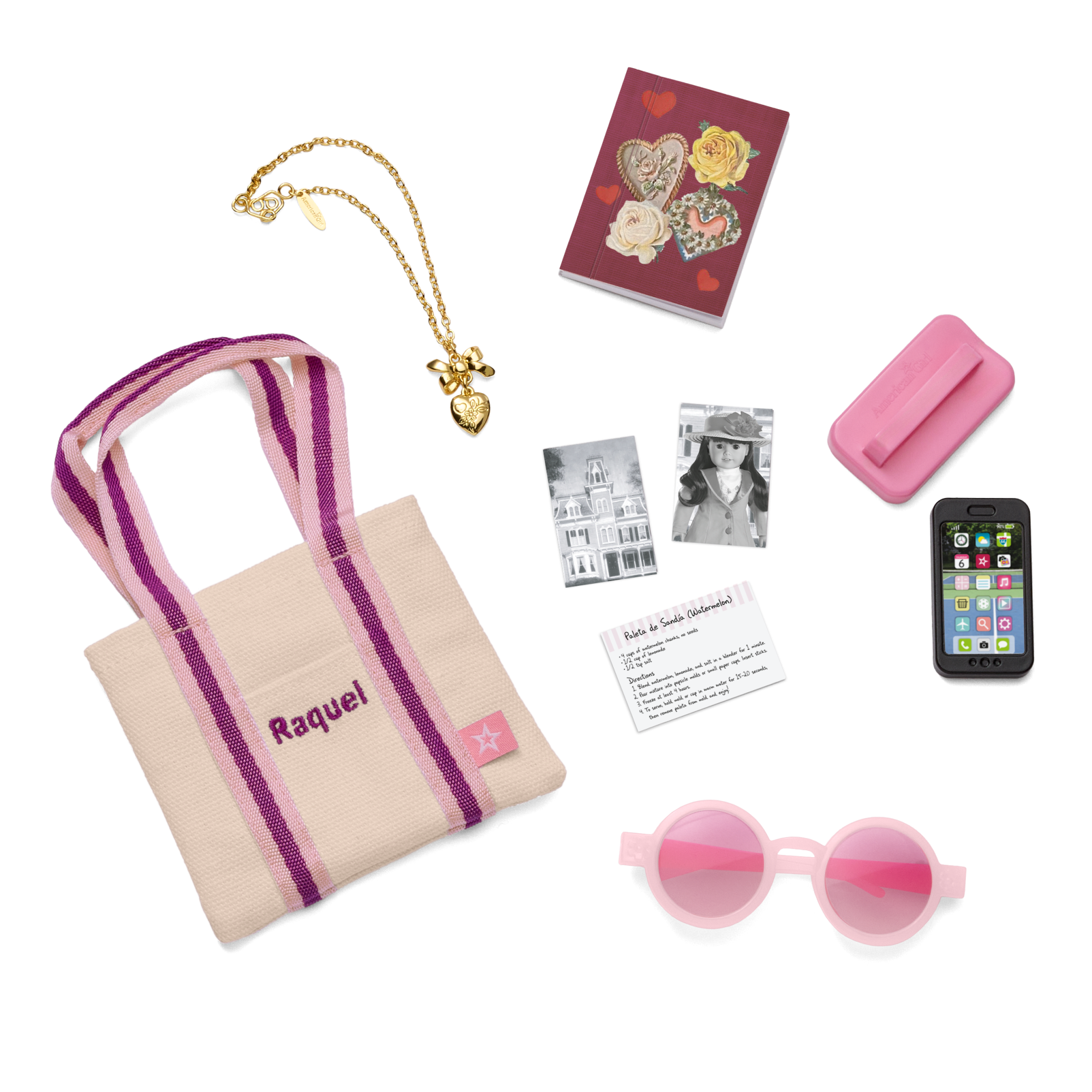 Raquel 18-inch Doll. Journal. Accessories & Doll Carrier (Girl of the Year 2026) - Image 6