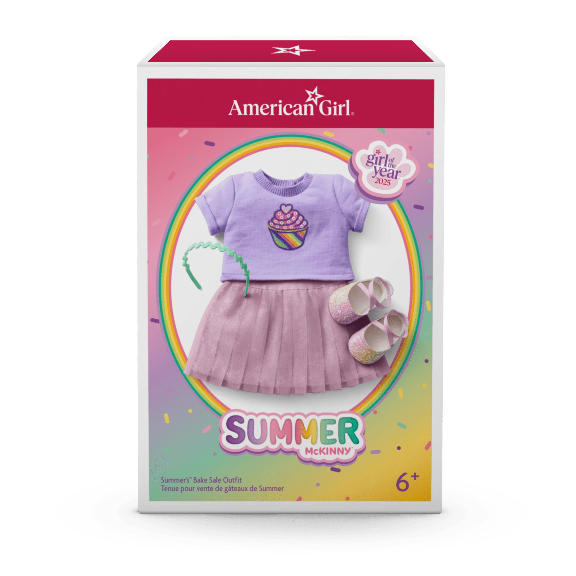 Summer's Bake Sale Outfit for 18-inch Dolls (Girl of the Year 2025) - Image 8