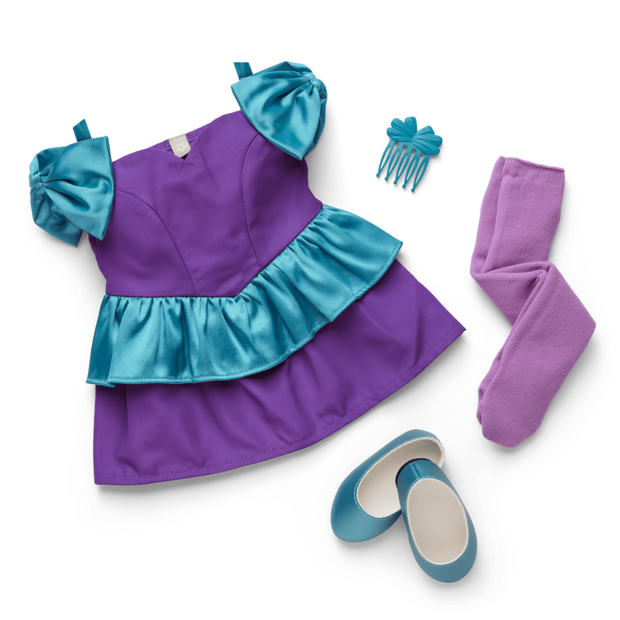 Courtney's Bow-dacious Party Dress for 18-inch Dolls (Historical Characters)