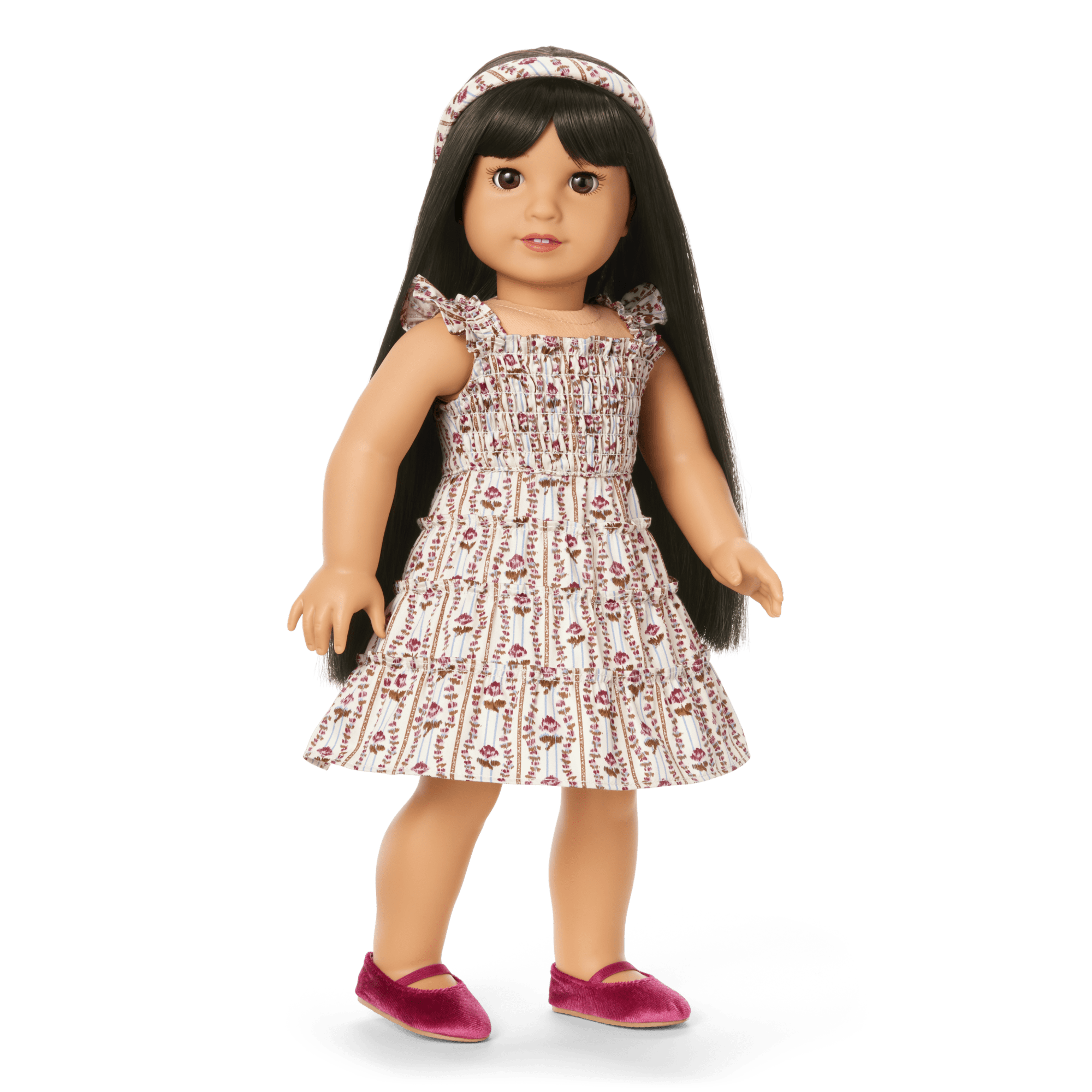 American Girl x Hill House Home Ellie Nap Dress for 18-inch Dolls (Felicity Print) - Image 2