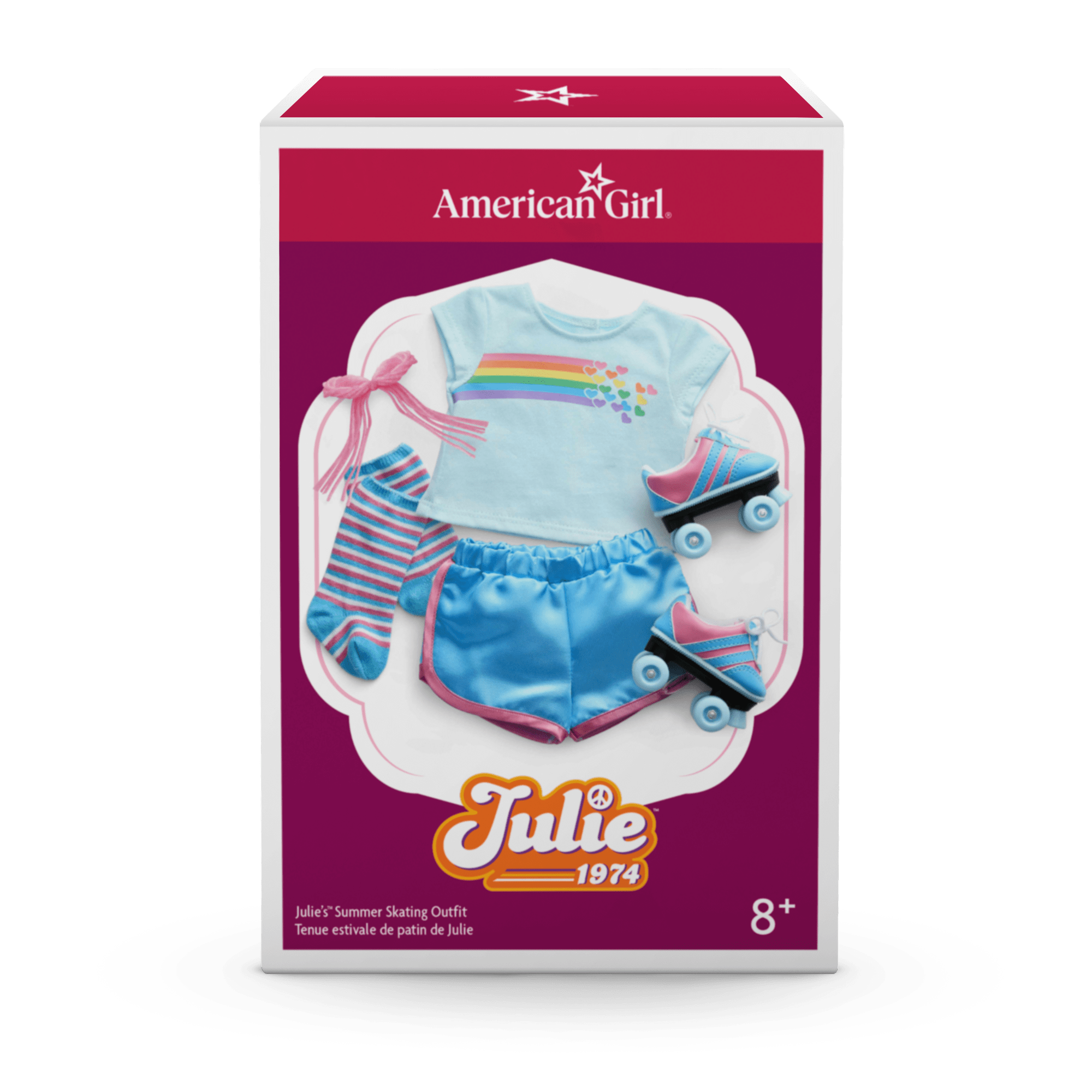 Julie's Summer Skating Outfit for 18-inch Dolls (Historical Characters) - Image 8