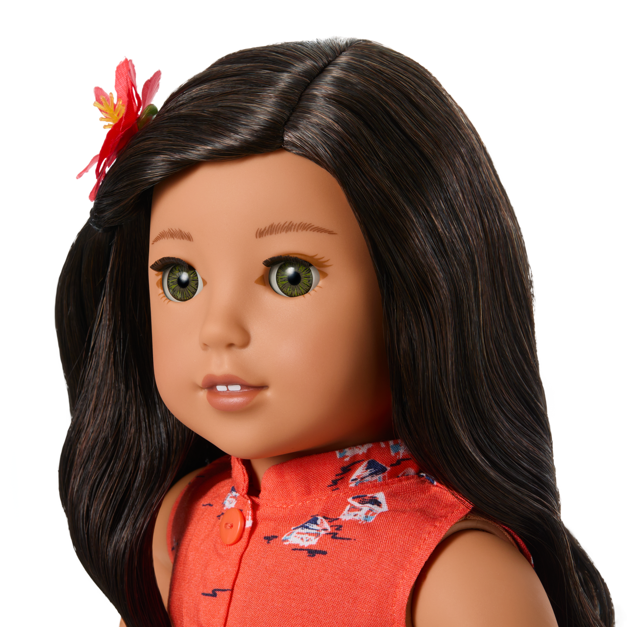 Nanea 18-inch Doll. Book. Accessories & Doll Carrier (Historical Characters) - Image 4