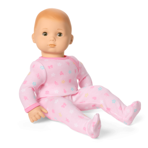 Bitty Baby Doll #6 with red hair in Pastel Pink