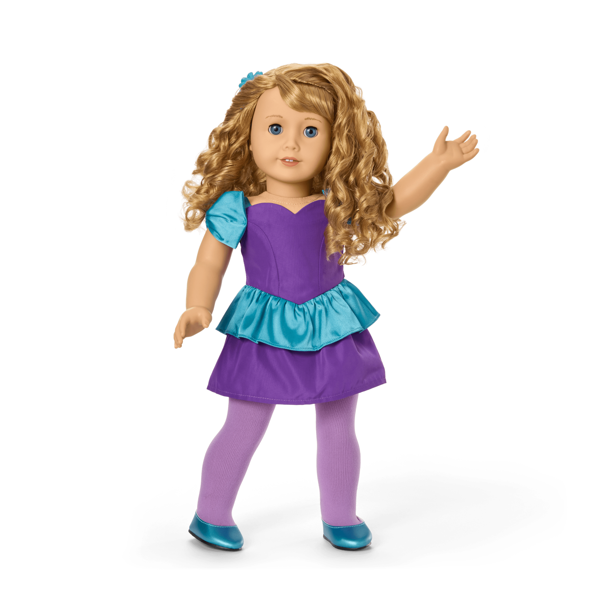Courtney's Bow-dacious Party Dress for 18-inch Dolls (Historical Characters) - Image 2