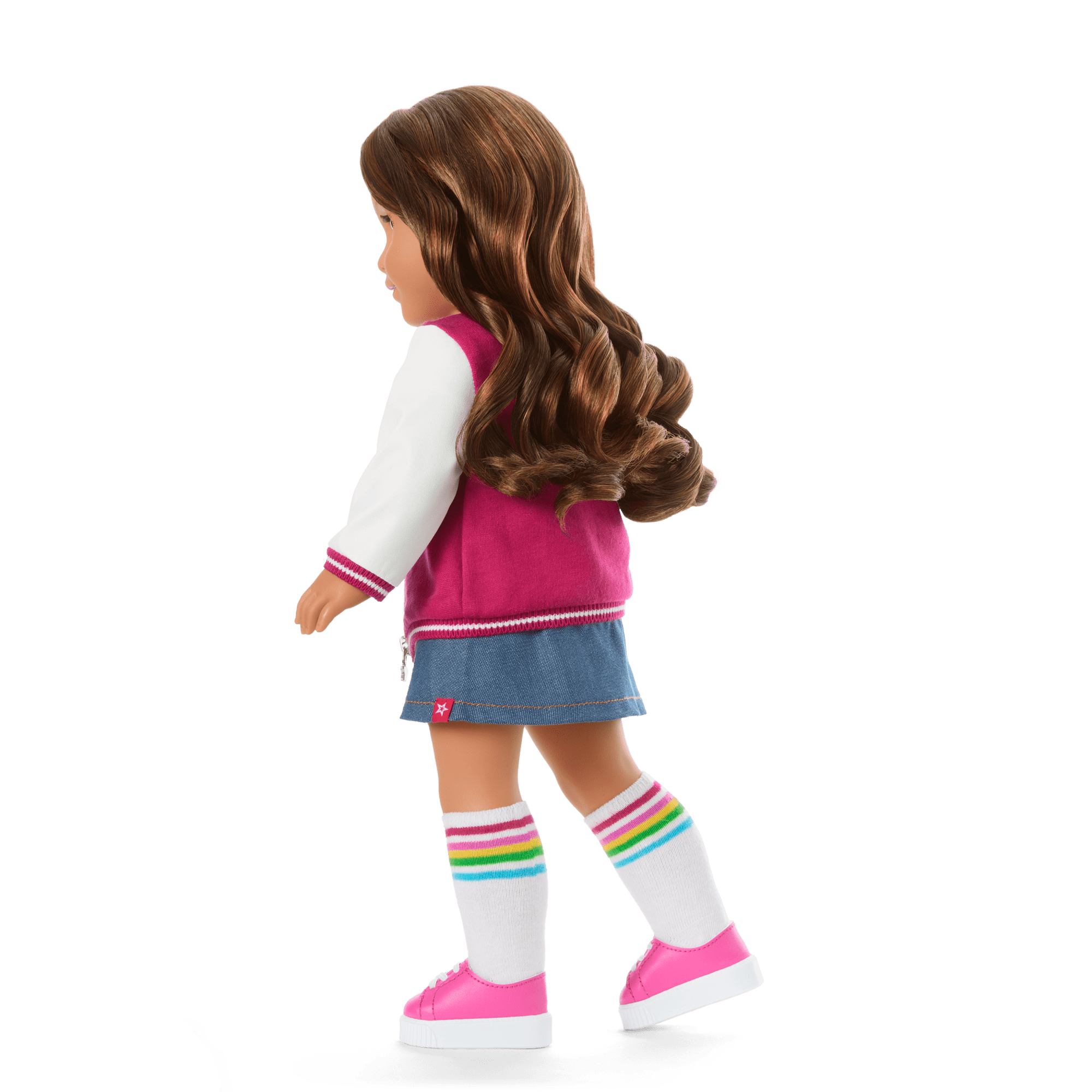 Truly Me 18-inch Doll #117 with wavy dark-brown hair - Image 3