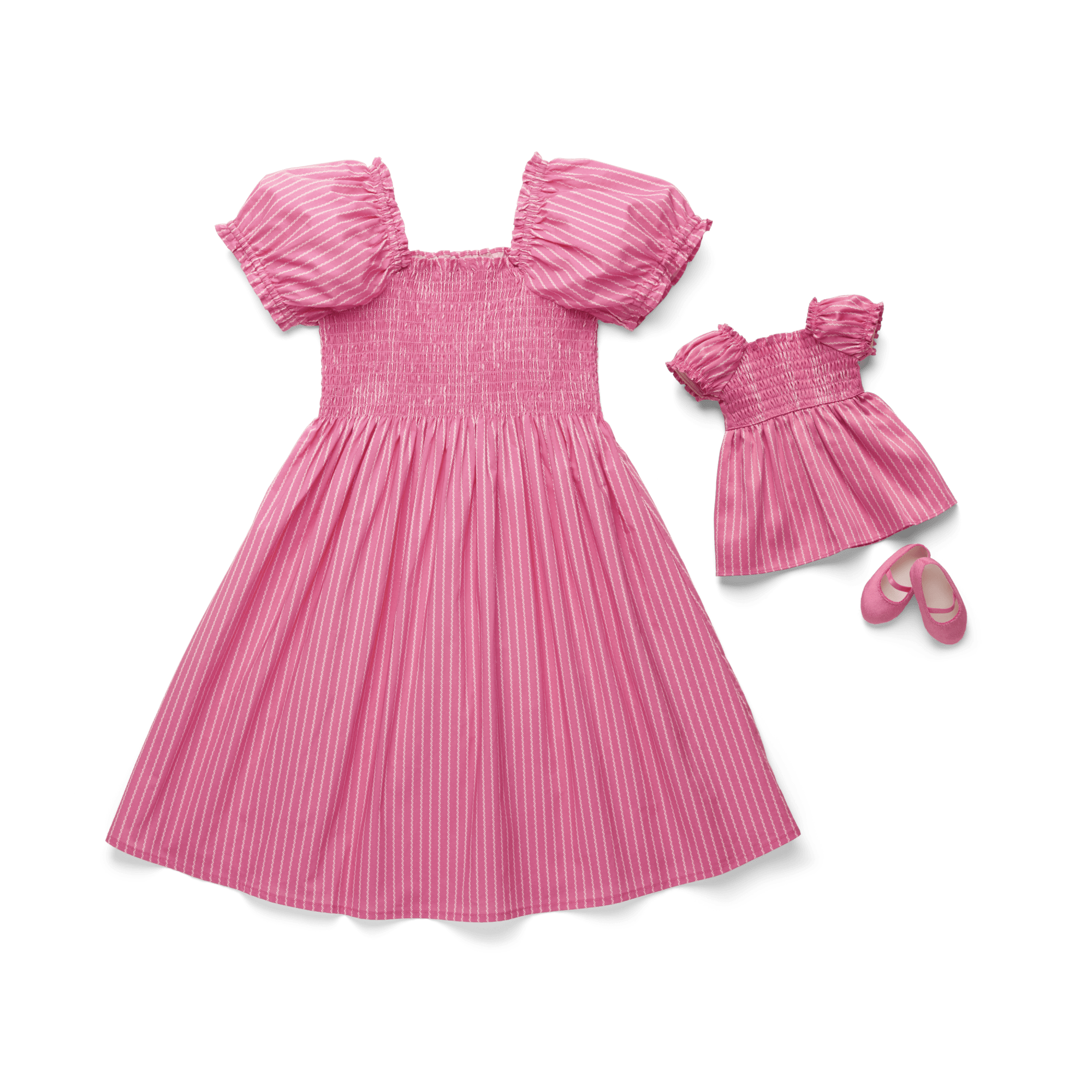 American Girl x Hill House Home Athena Nap Dress for Girls & 18-inch Dolls (Addy Print) - Image 2