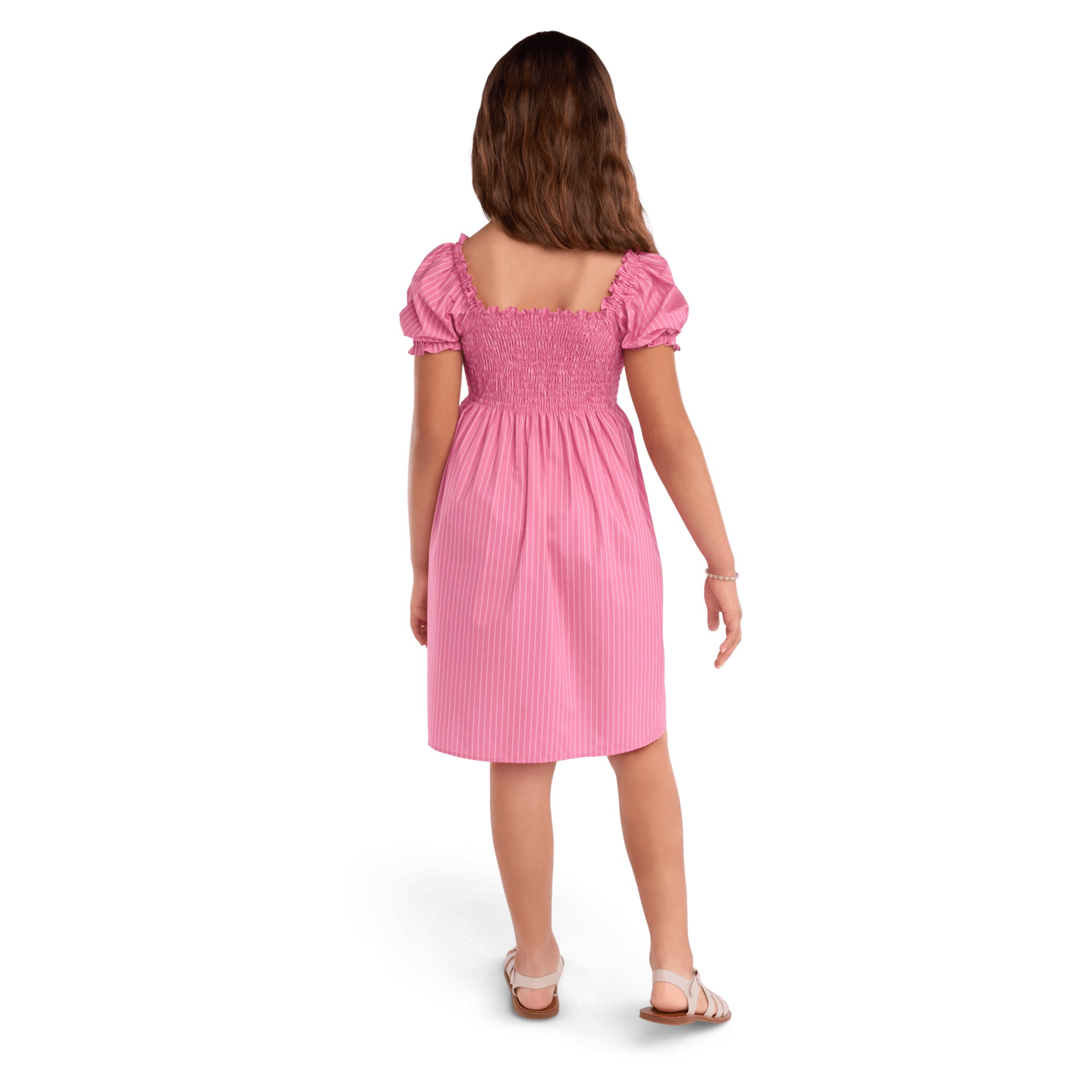 American Girl x Hill House Home Athena Nap Dress for Girls & 18-inch Dolls (Addy Print) - Image 4