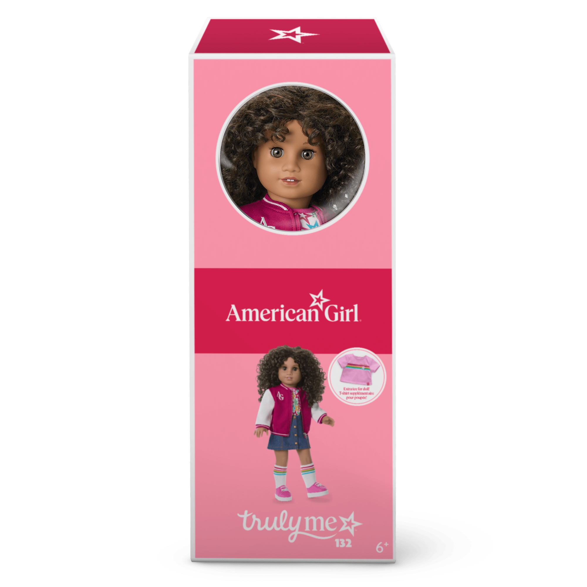 Truly Me 18-inch Doll #132 with curly dark-brown hair - Image 15