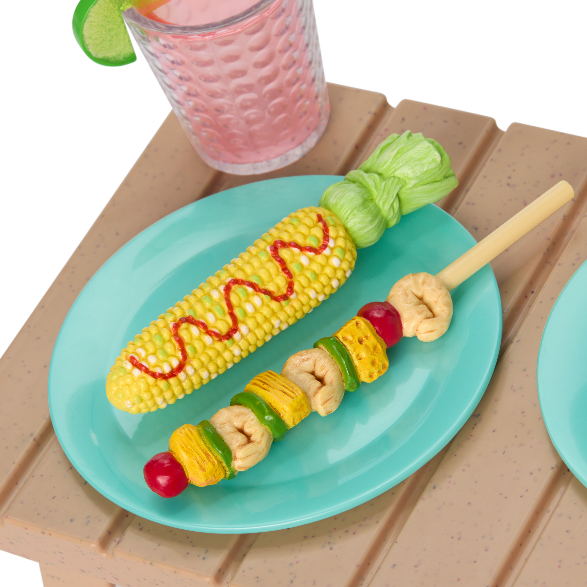 Raquel's Beach Chairs & Barbecue Set for 18-inch Dolls (Girl of the Year 2026) - Image 12