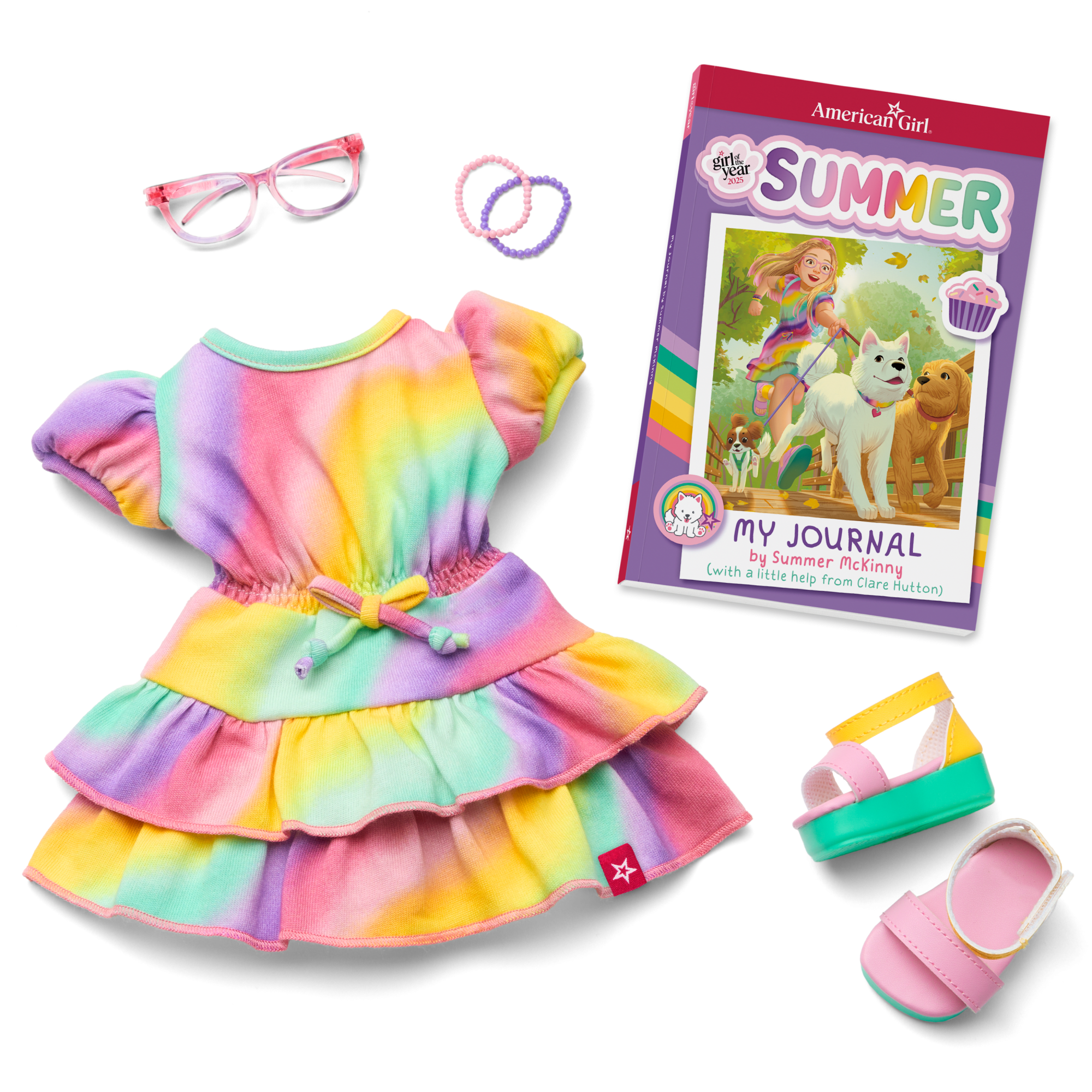 Summer 18-inch Doll. Journal. Accessories & Doll Carrier (Girl of the Year 2025) - Image 5