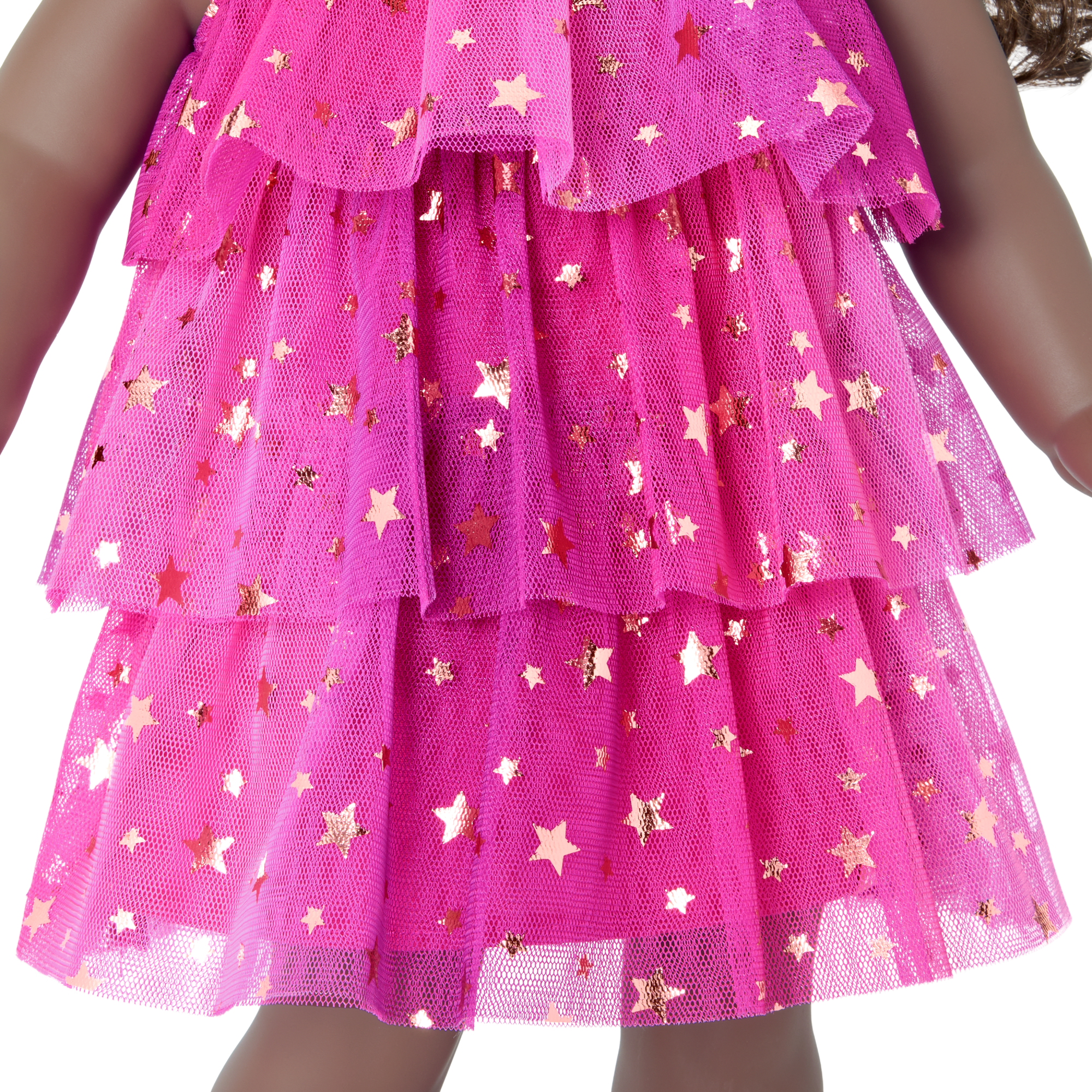 Pink Party-Ready Dresses for Girls & 18-inch Dolls - Image 7