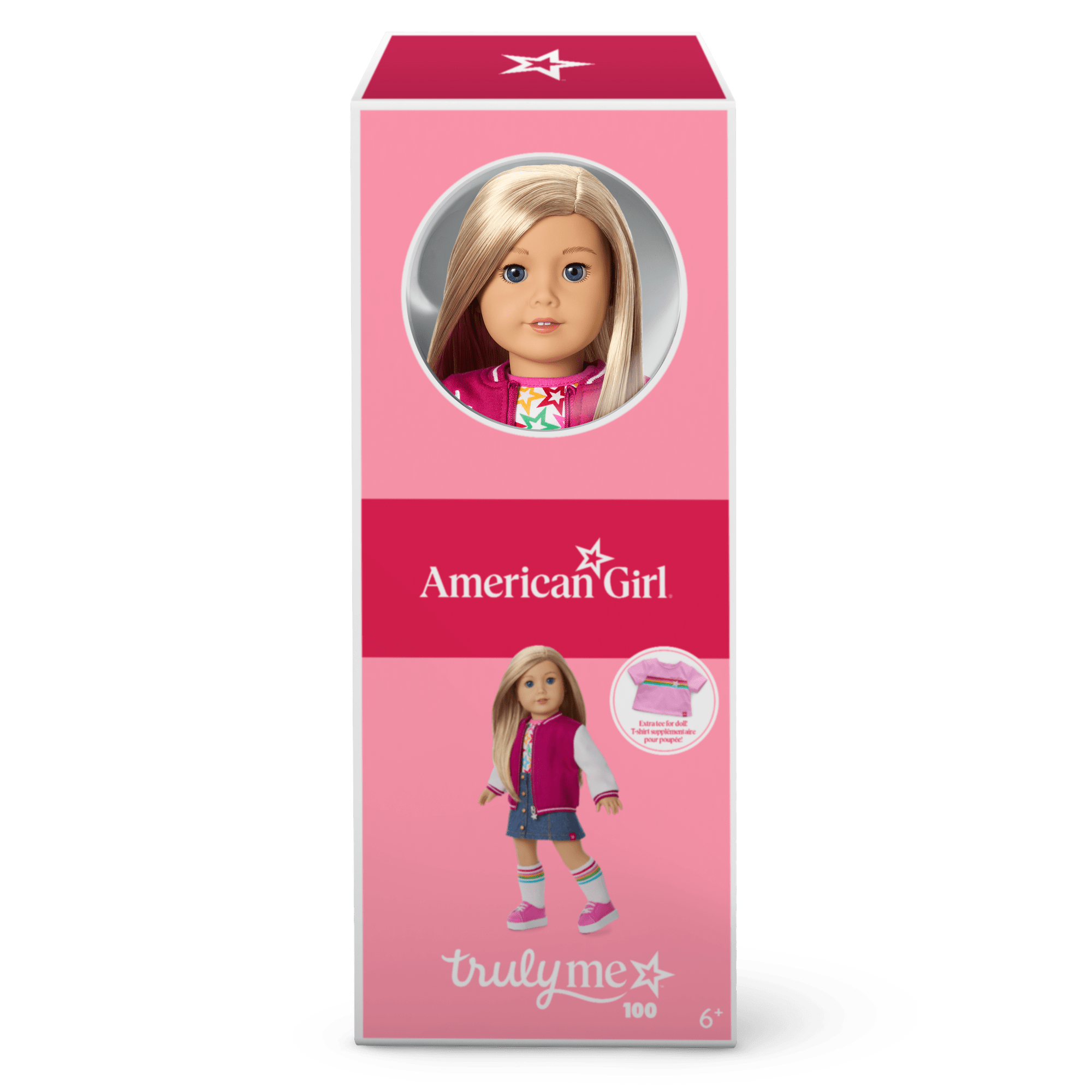 Truly Me 18-inch Doll #100 with straight layered blonde hair - Image 15