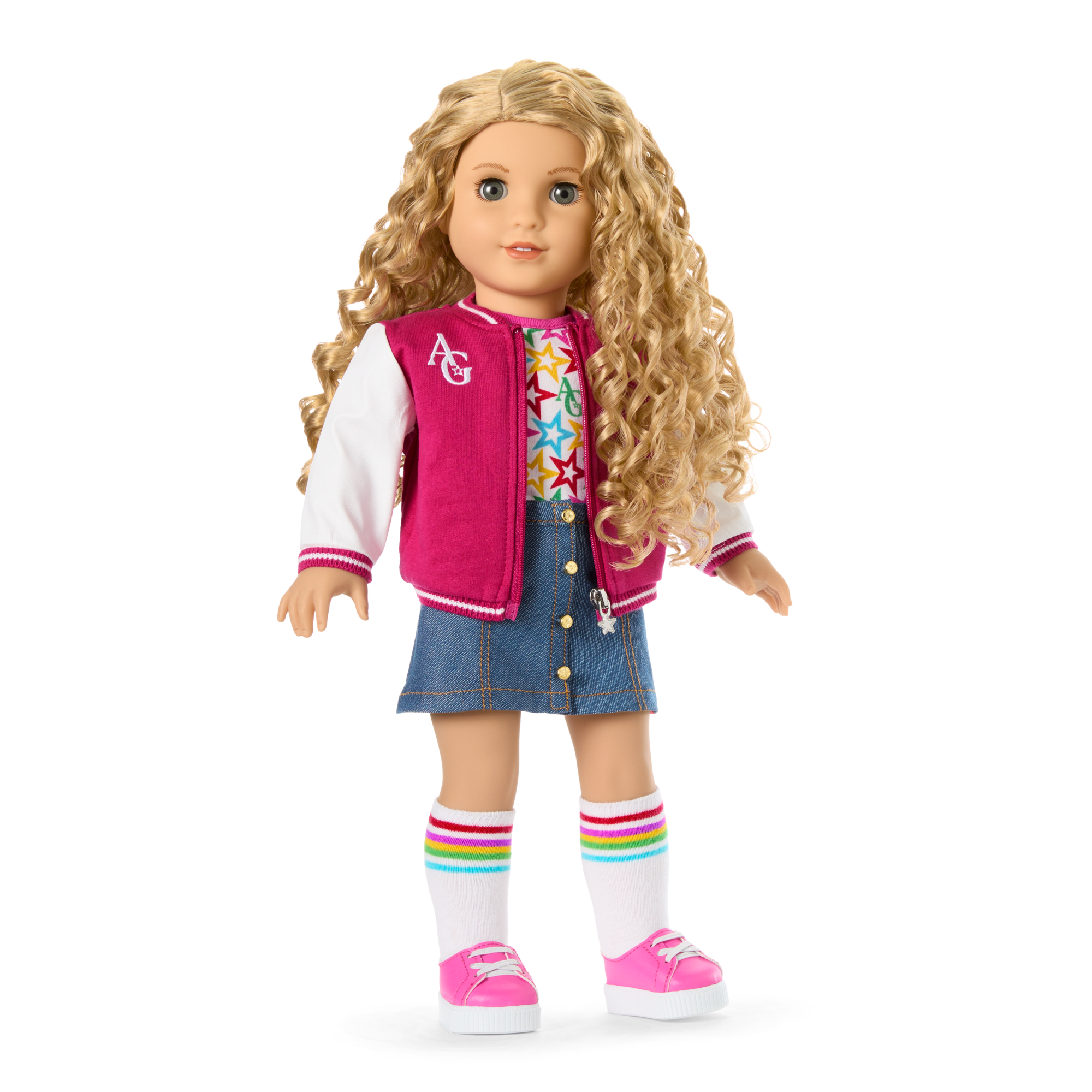 Truly Me 18-inch Doll #115 with curly blonde hair