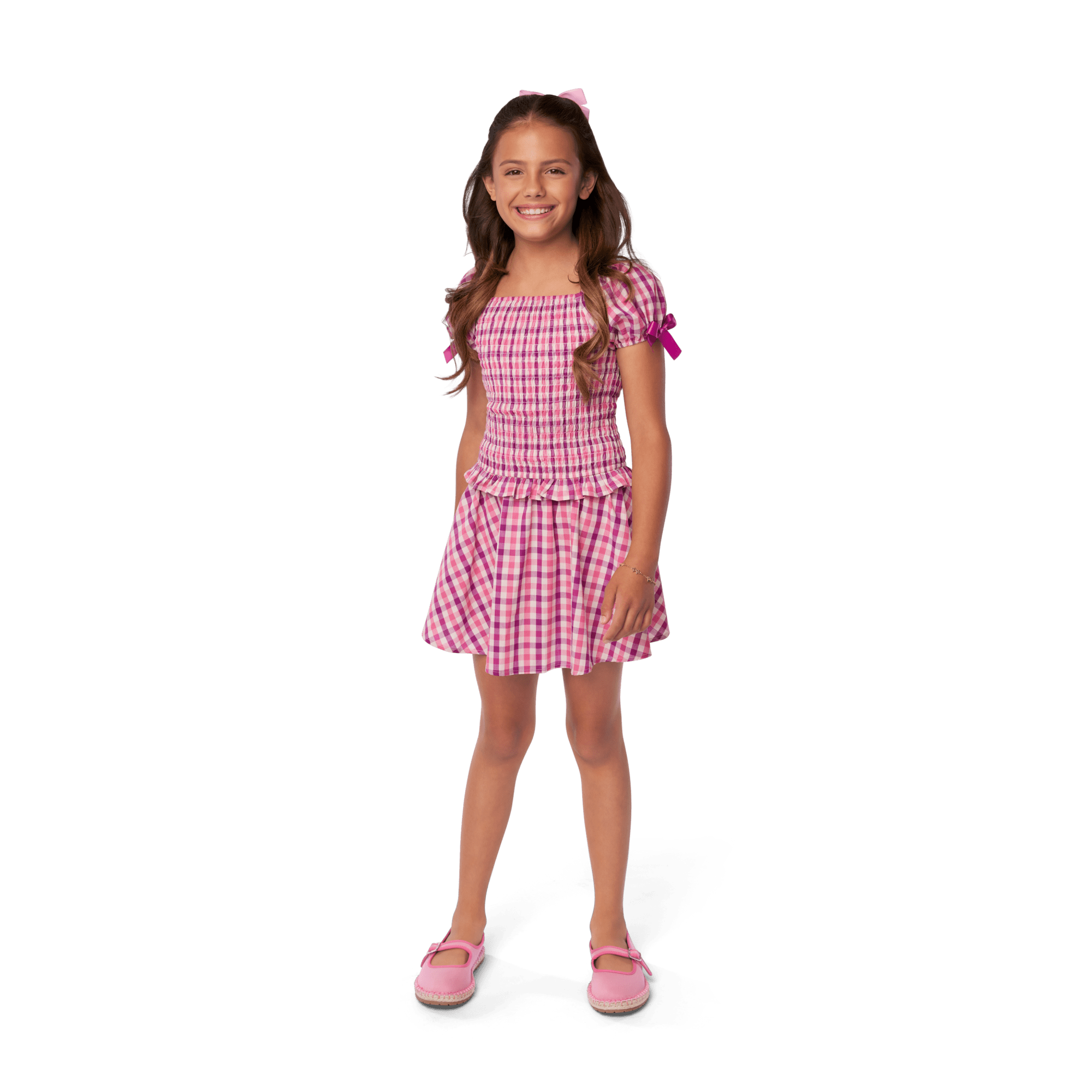 Raquel's Gingham Ruffle Outfit for Girls (Girl of the Year 2026)