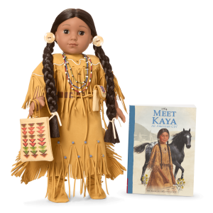 Kaya 18-inch Doll. Book & Accessories (Historical Characters)