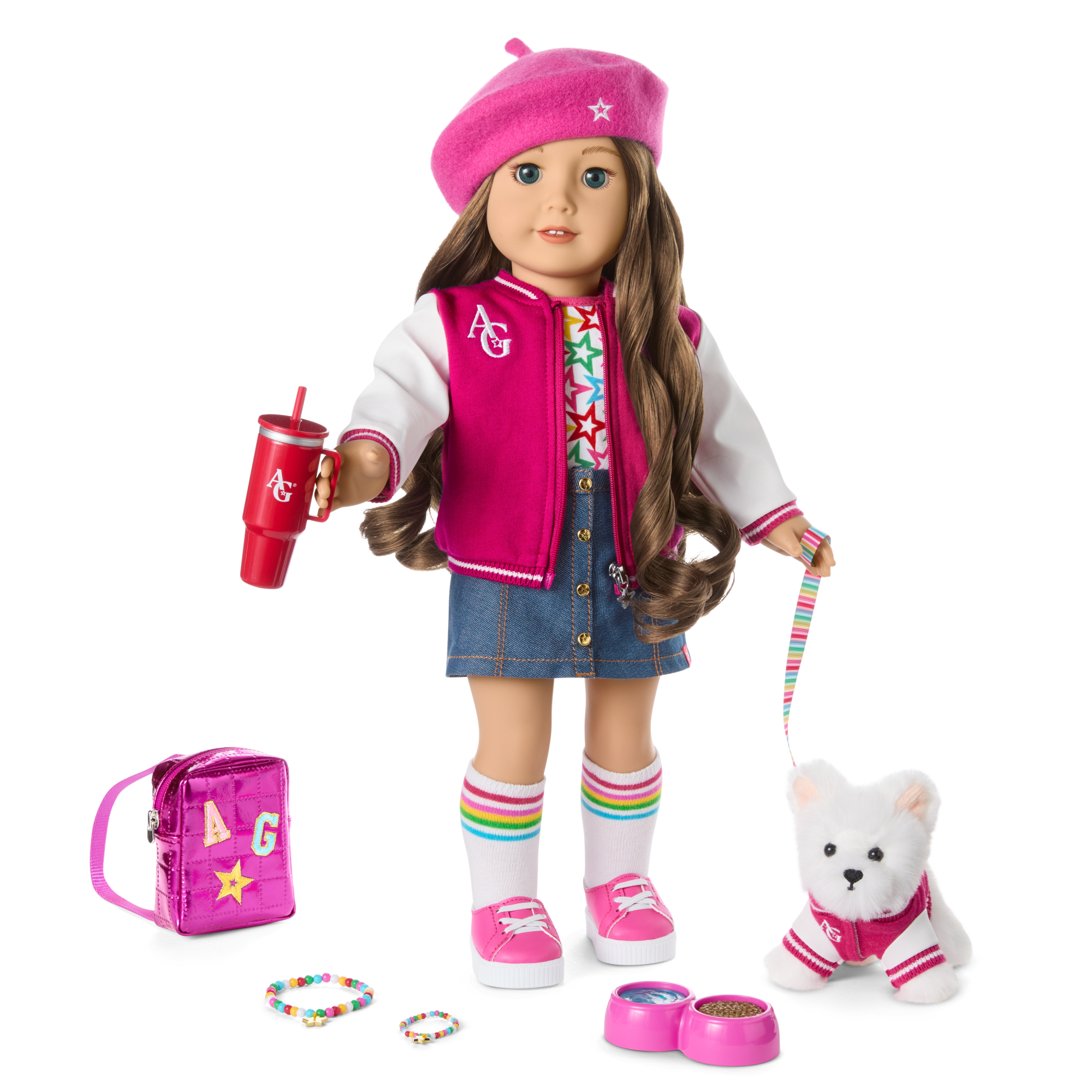 Truly Me 18-inch Doll #126 with wavy brown hair - Image 16