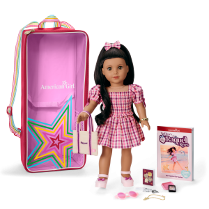 Raquel 18-inch Doll. Journal. Accessories & Doll Carrier (Girl of the Year 2026)